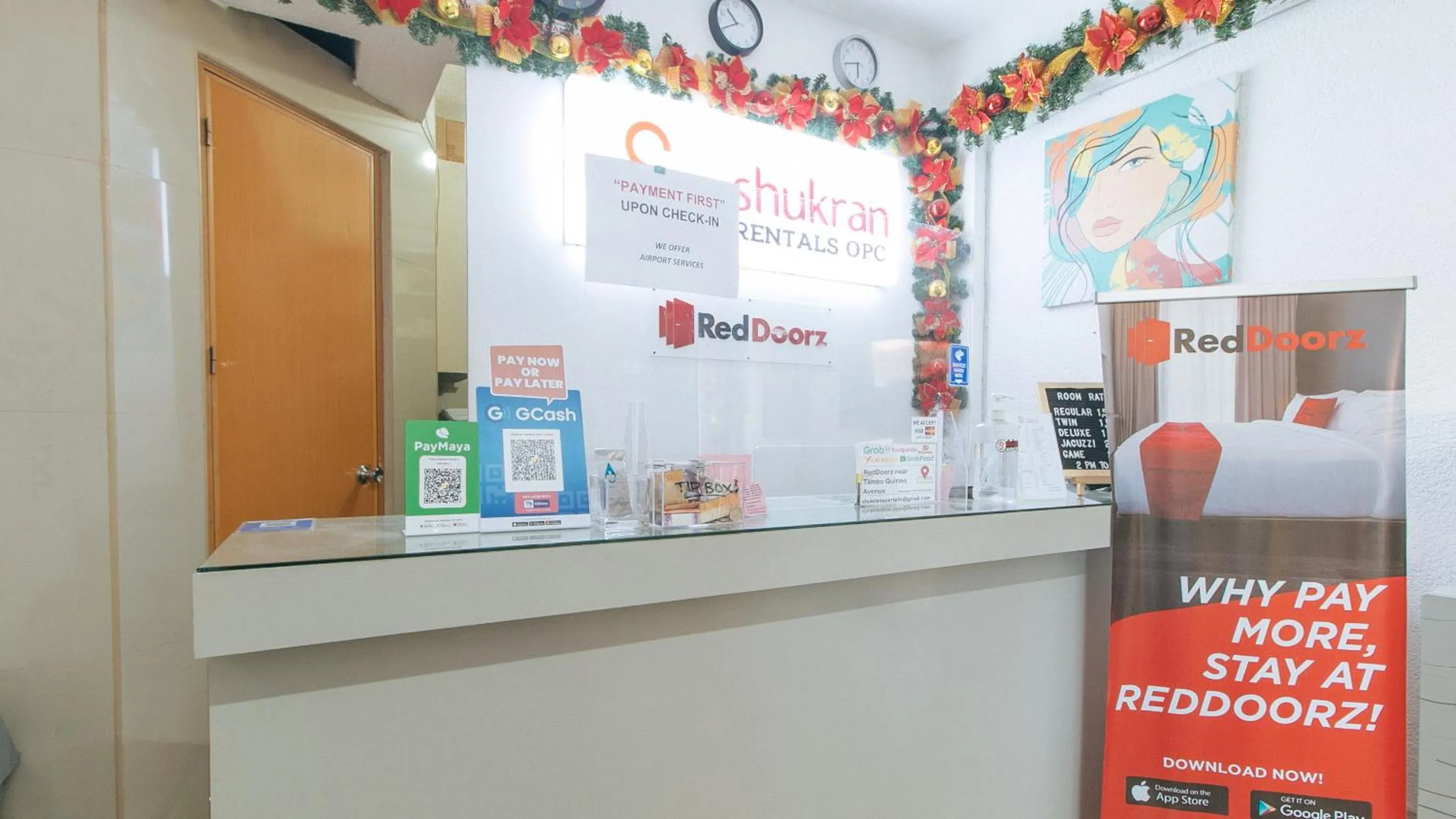 Lobby or reception in RedDoorz Plus near Tambo Paranaque