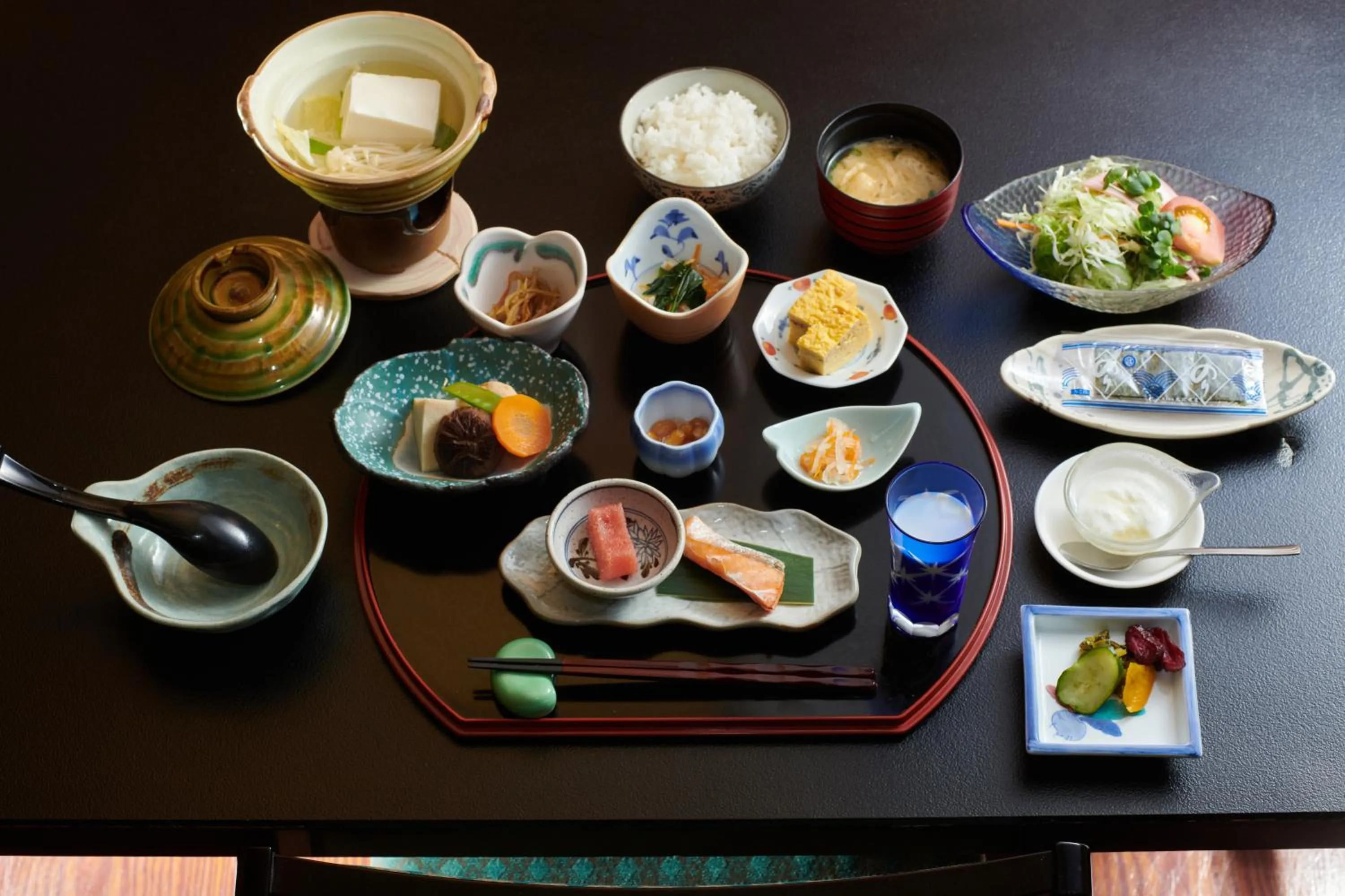 Breakfast in Fumoto Ryokan