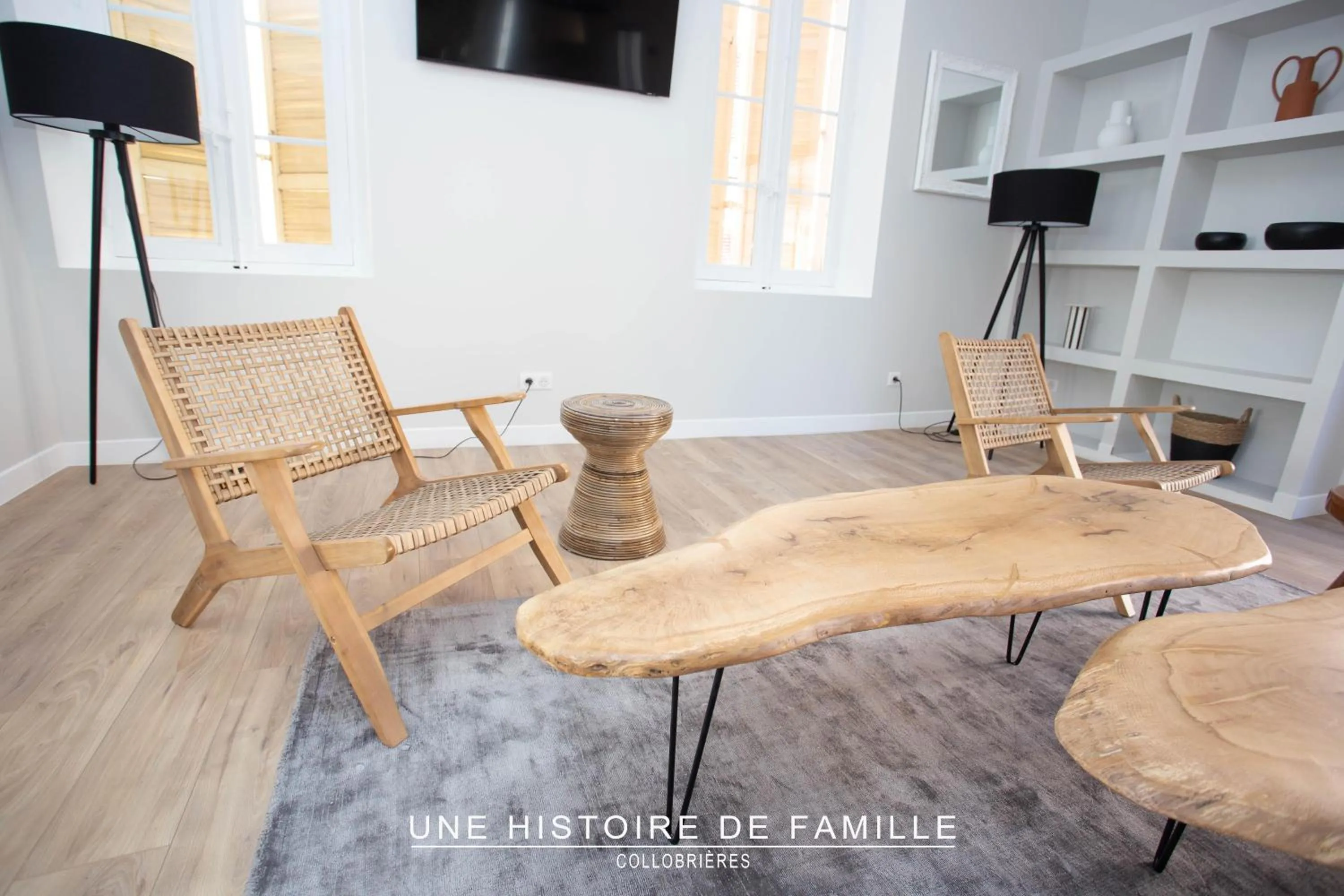 Living room in UNE HISTOIRE DE FAMILLE