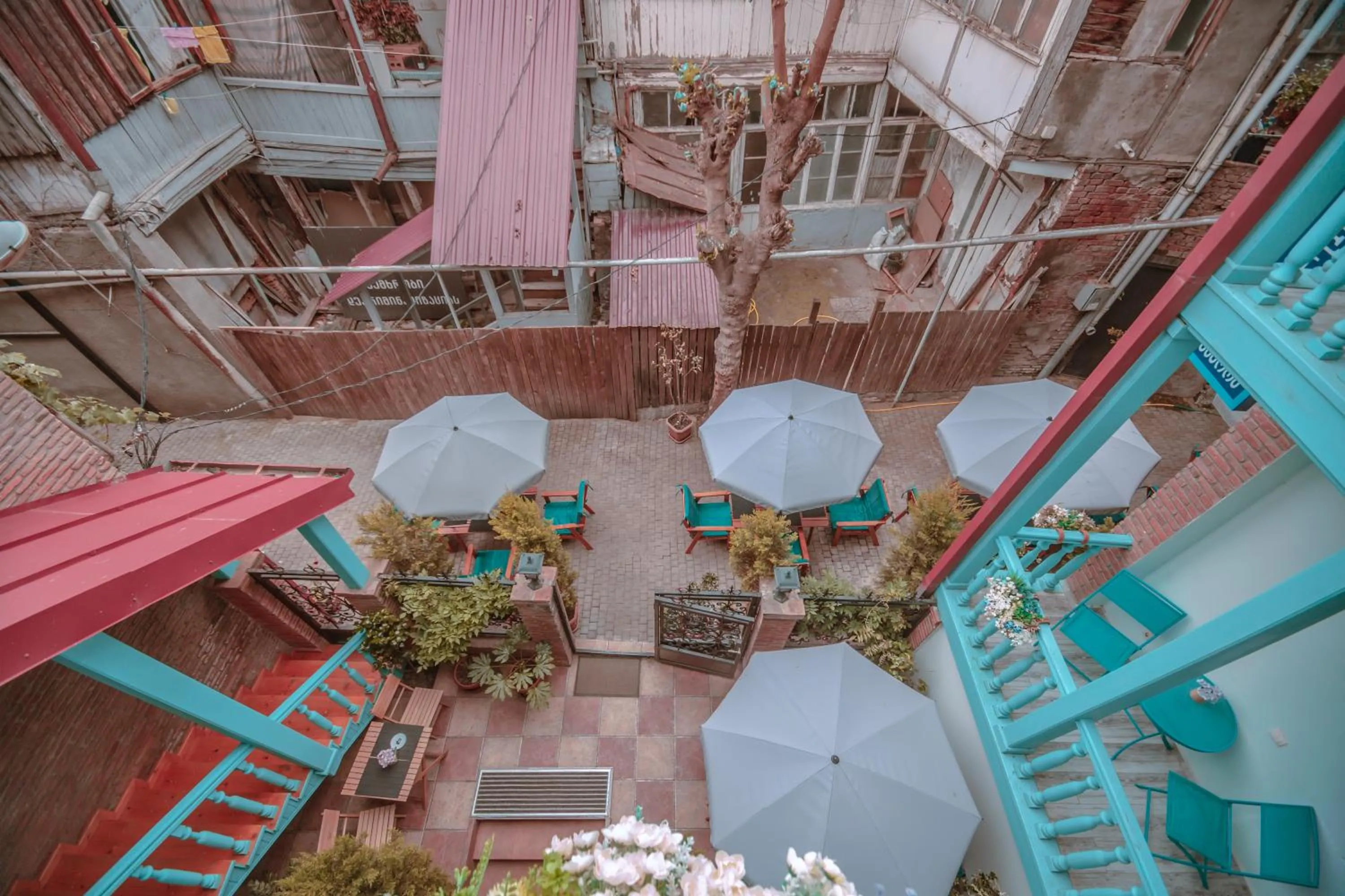 Balcony/Terrace in MUSMORE Boutique Hotel