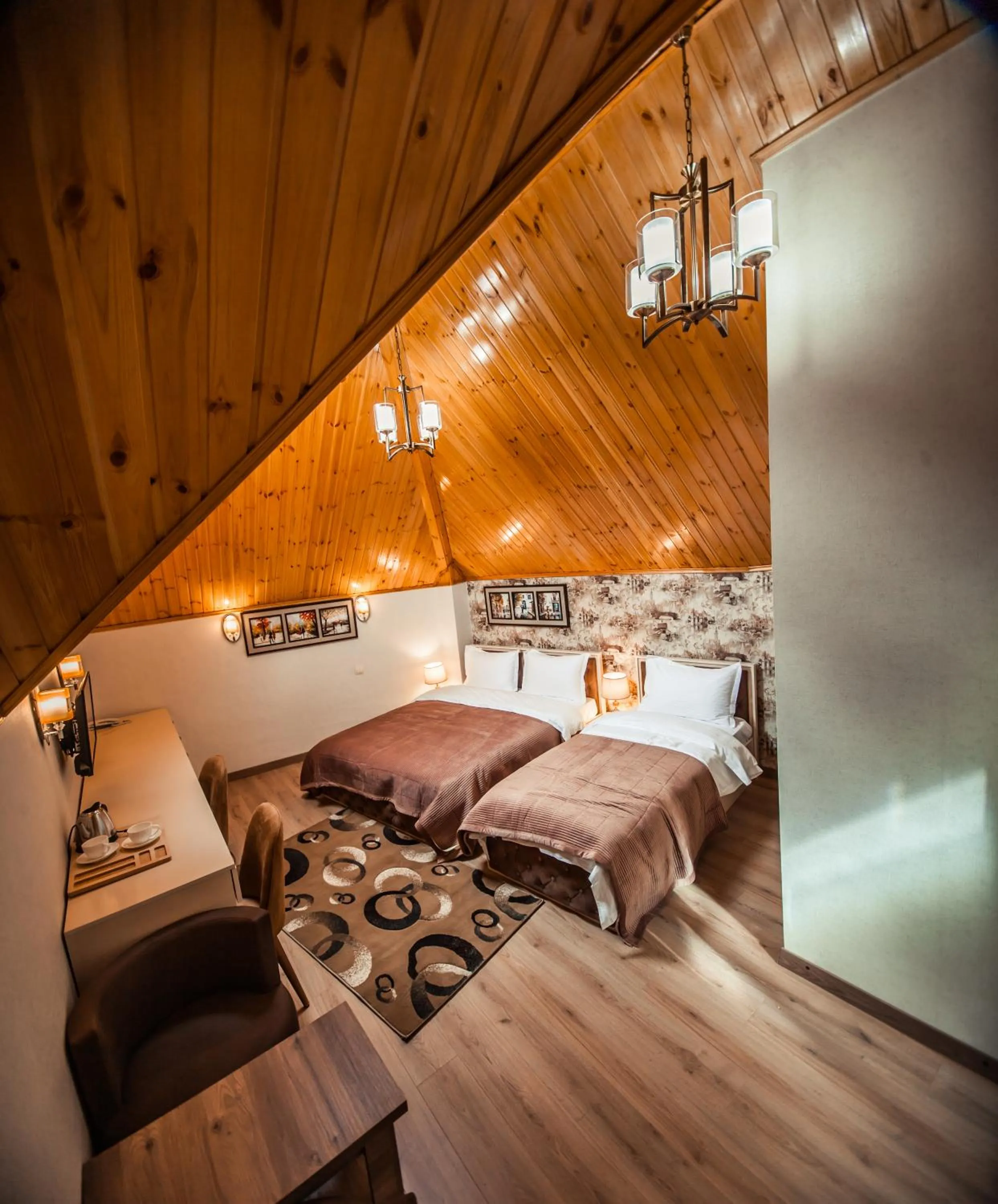 Bed in MUSMORE Boutique Hotel