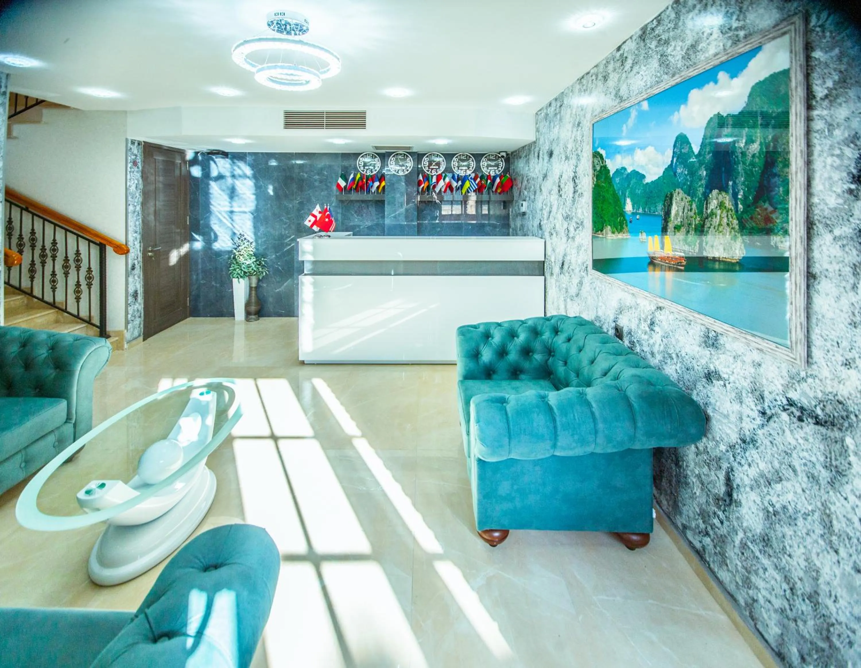 Lobby or reception in MUSMORE Boutique Hotel