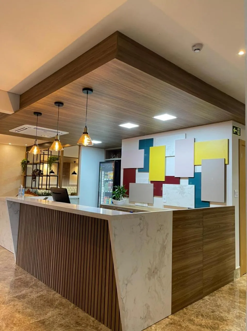 Lobby or reception in Arca's Executive Hotel