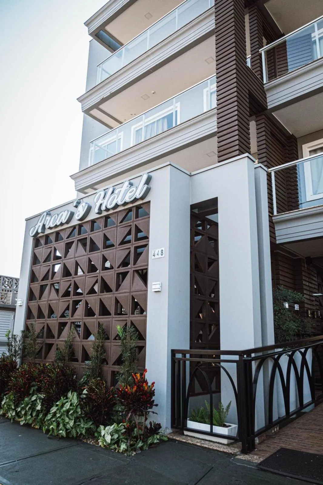 Property building in Arca's Executive Hotel
