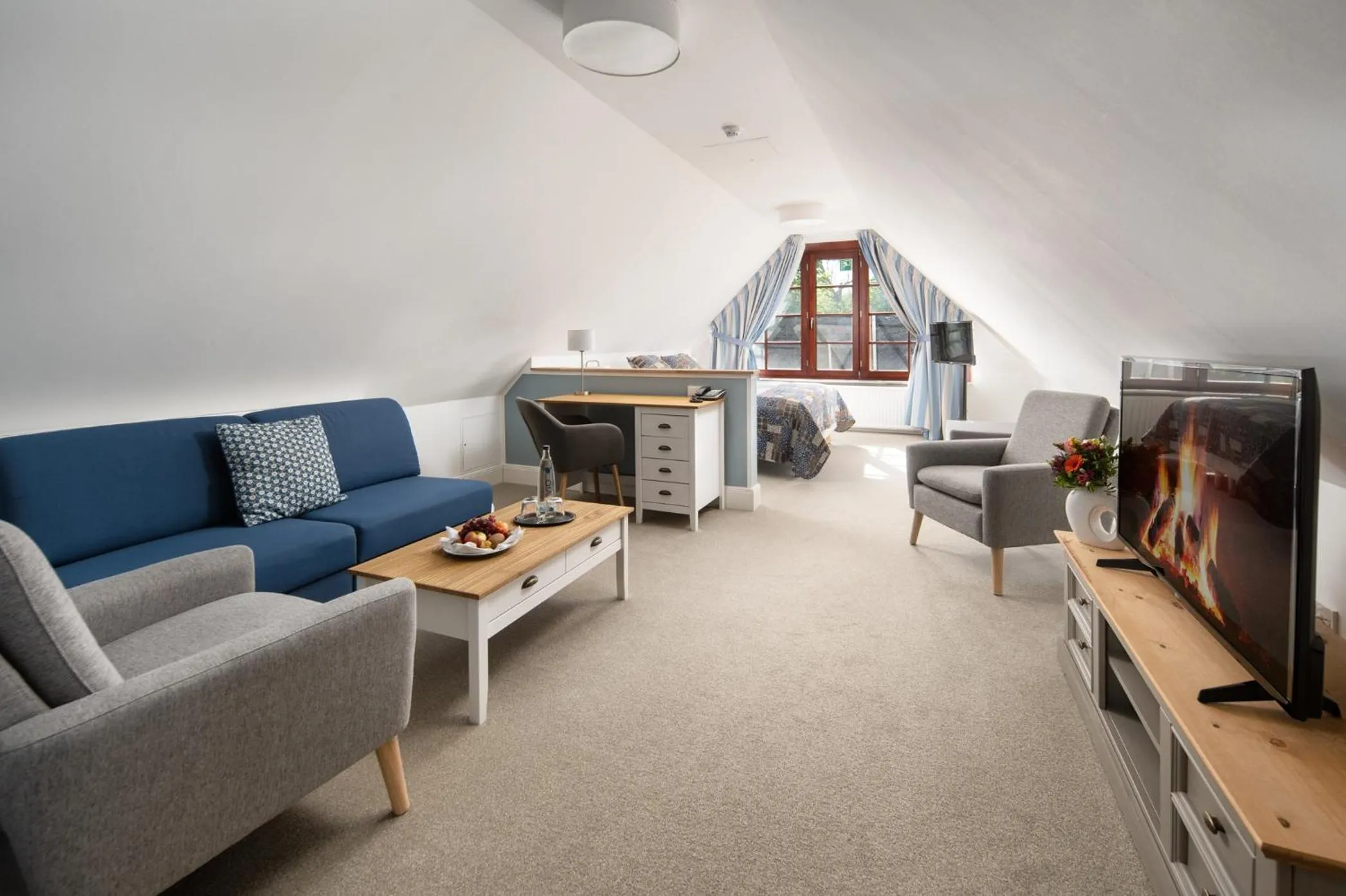 Bed in Kleinhuis Hotel Mellingburger Schleuse