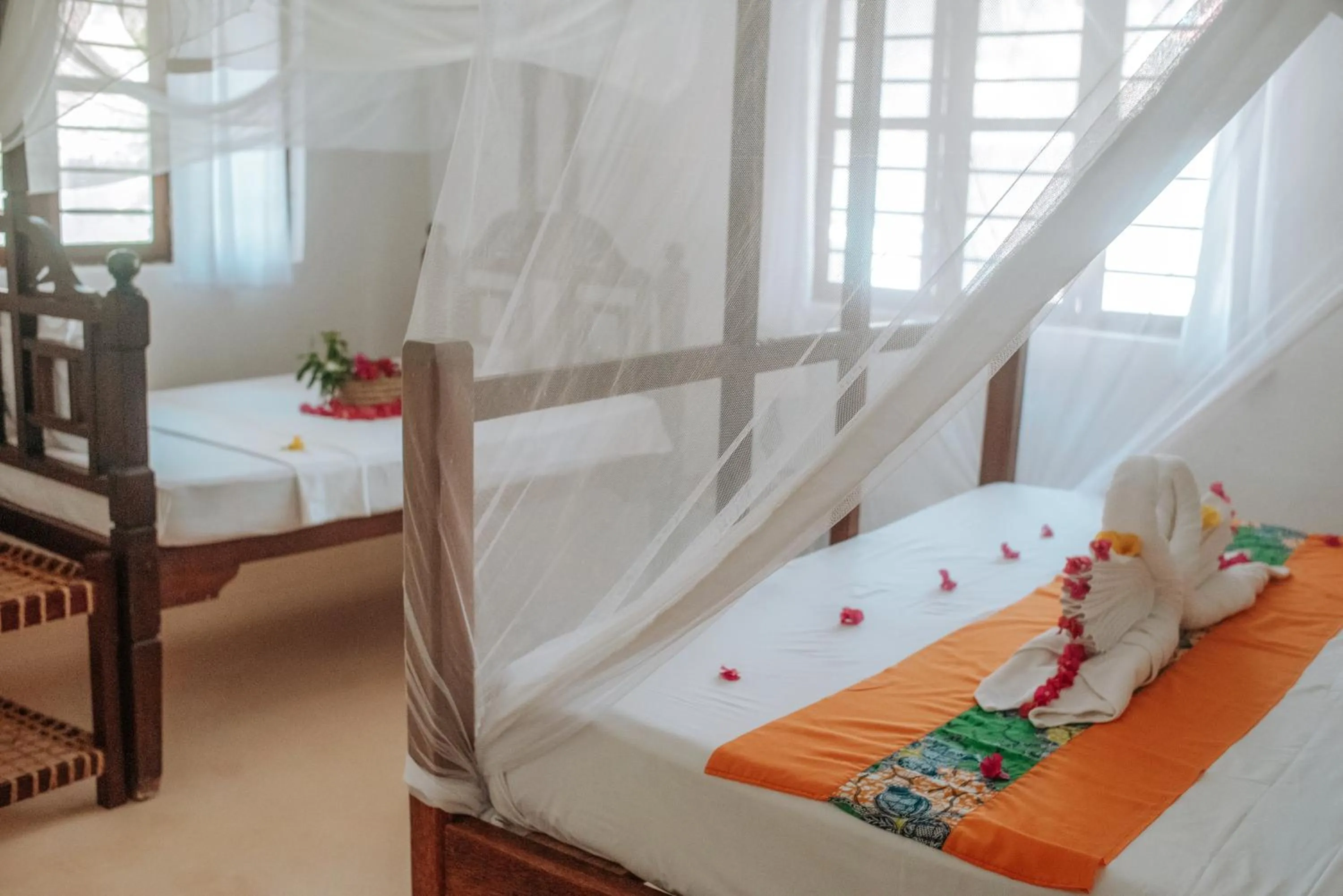 Photo of the whole room, Bed in Zanzibar Gem Beach Bungalows