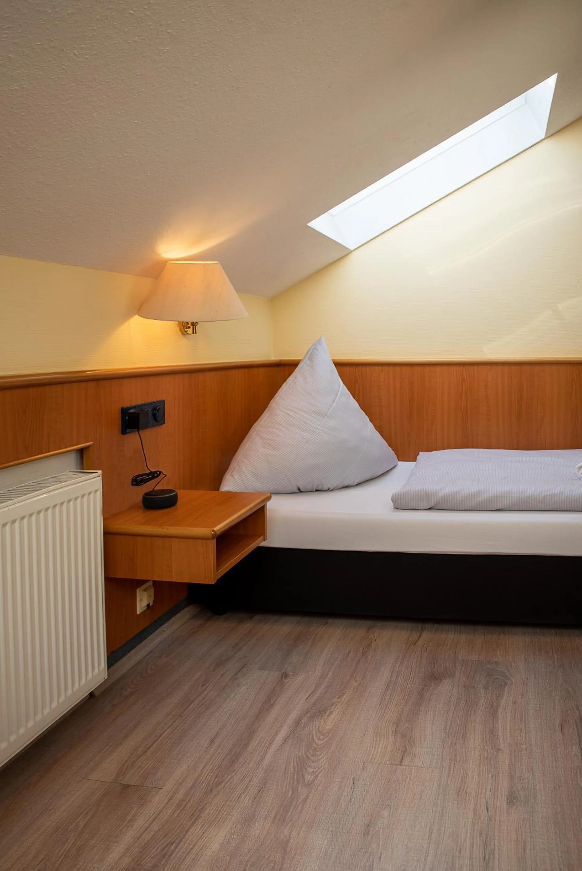 Bed in Hotel Mainperle