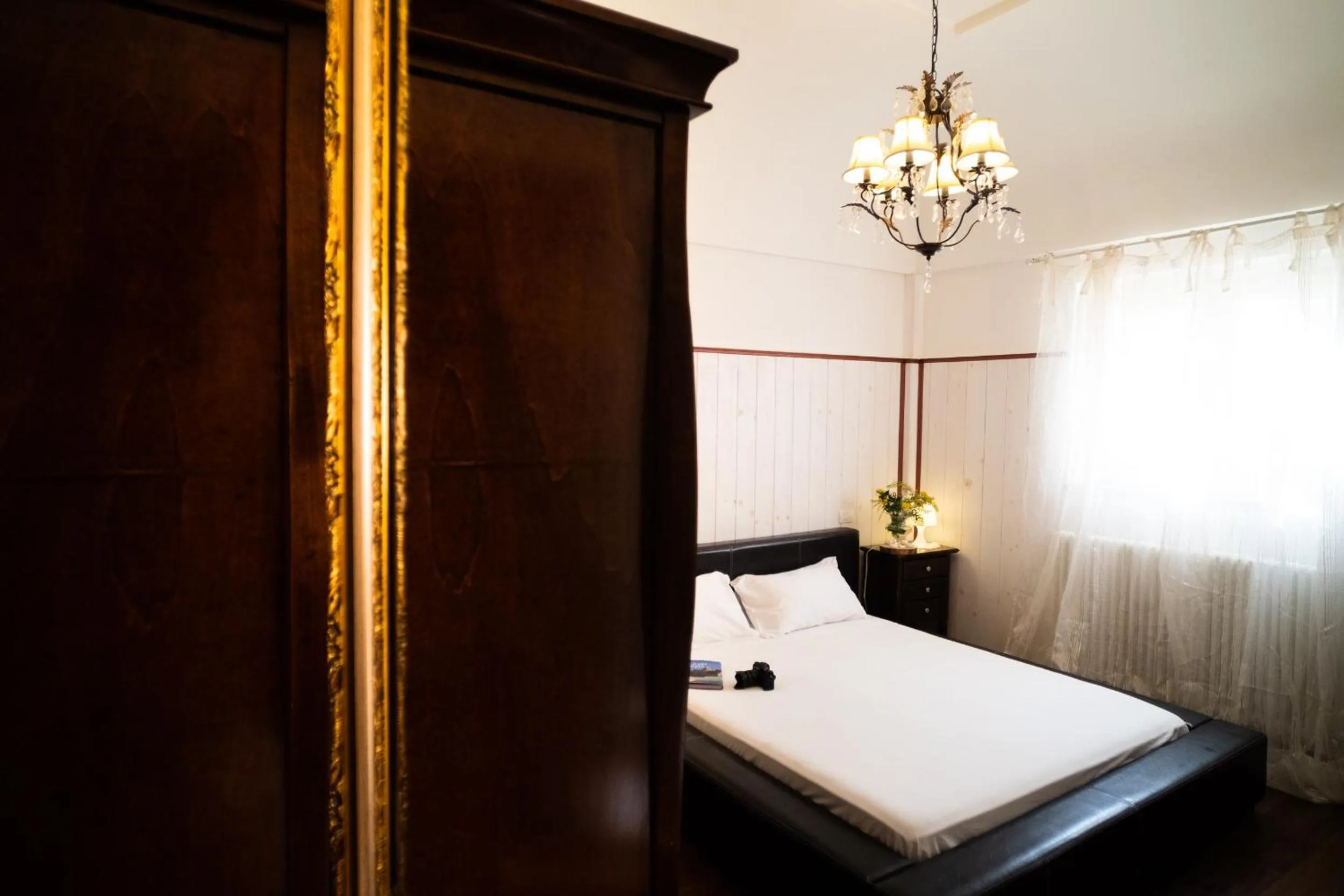 Bed in La Valle Del Cristallo Wellness & Charme