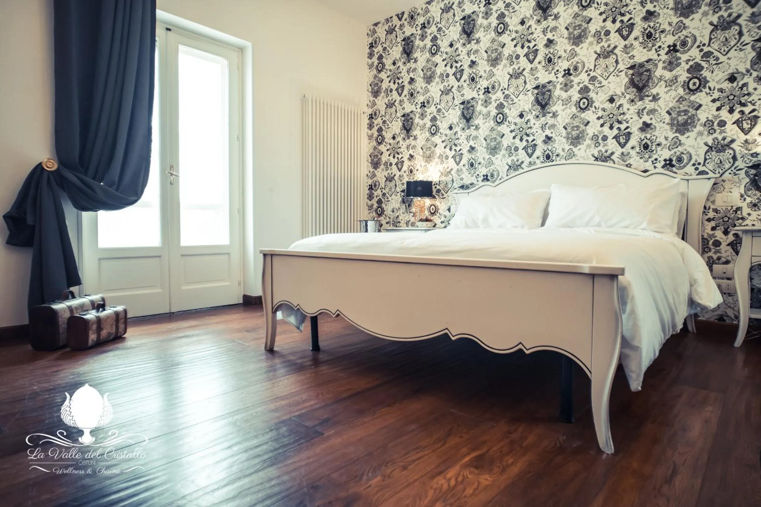 Bed in La Valle Del Cristallo Wellness & Charme