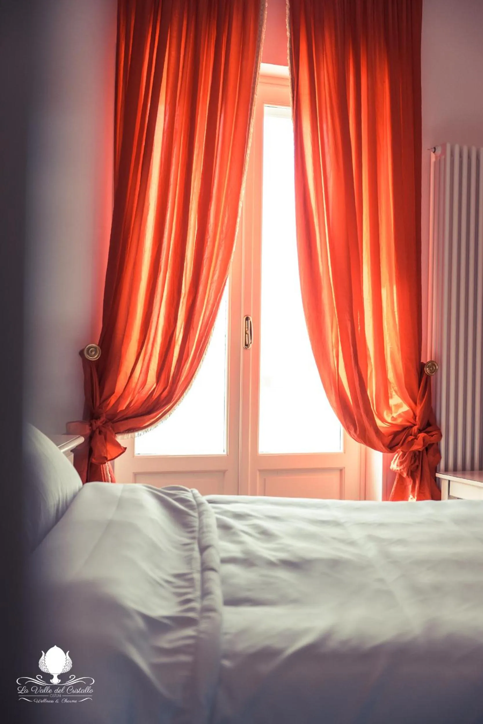 Bed in La Valle Del Cristallo Wellness & Charme