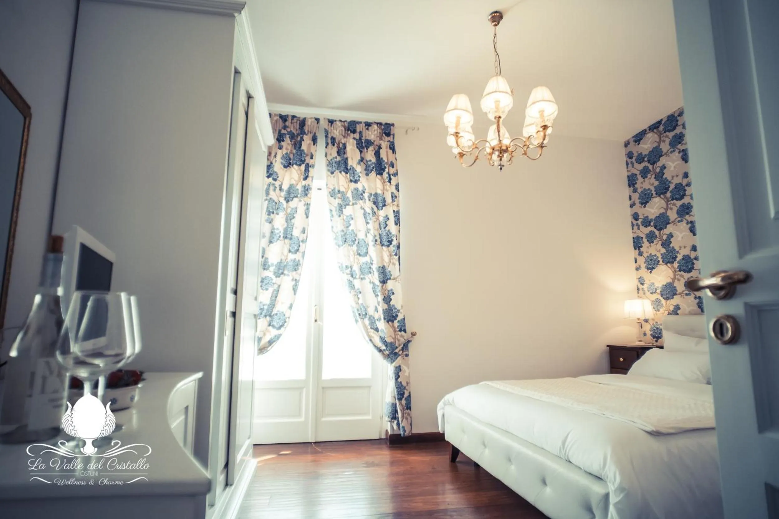 Bed in La Valle Del Cristallo Wellness & Charme