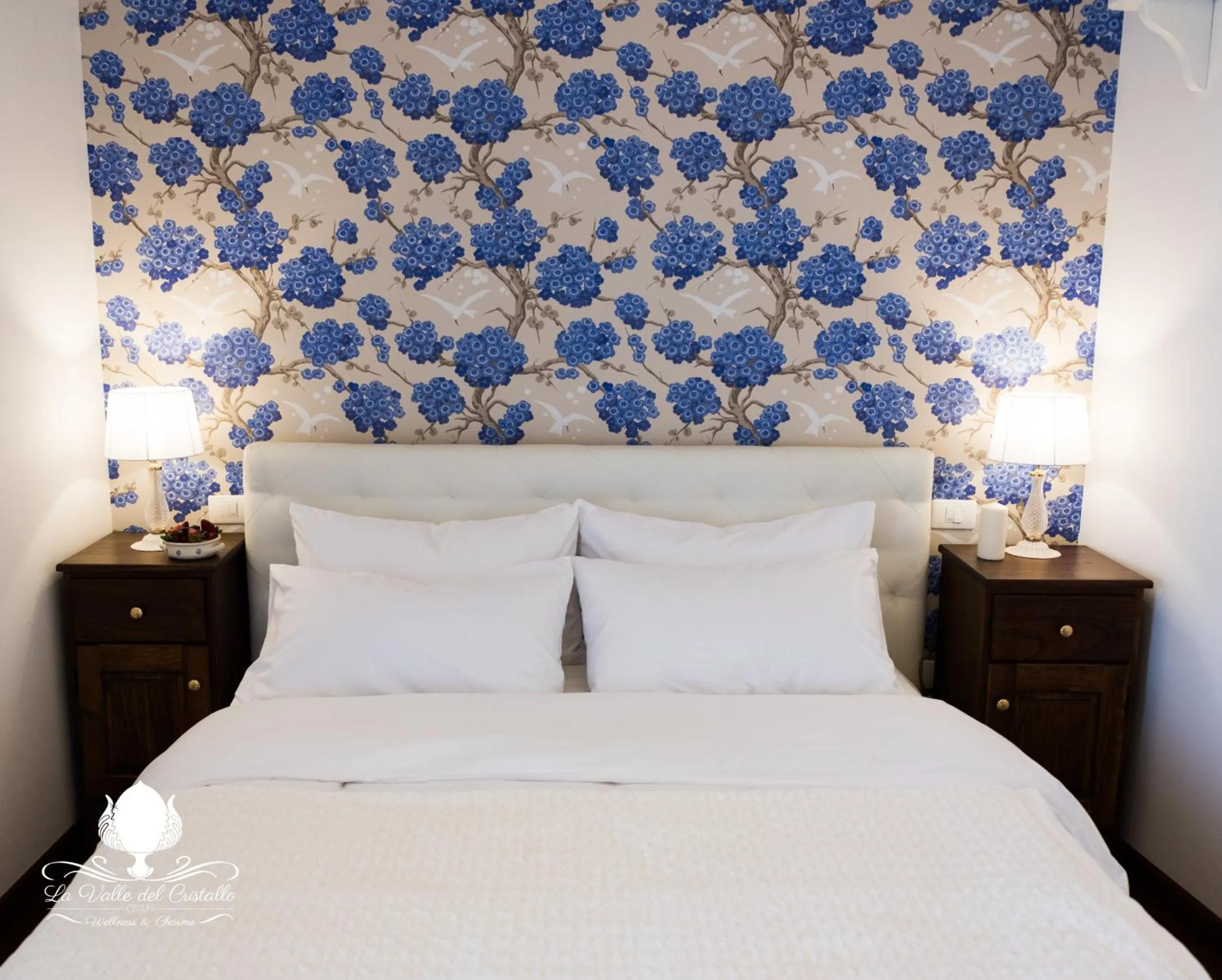 Bed in La Valle Del Cristallo Wellness & Charme