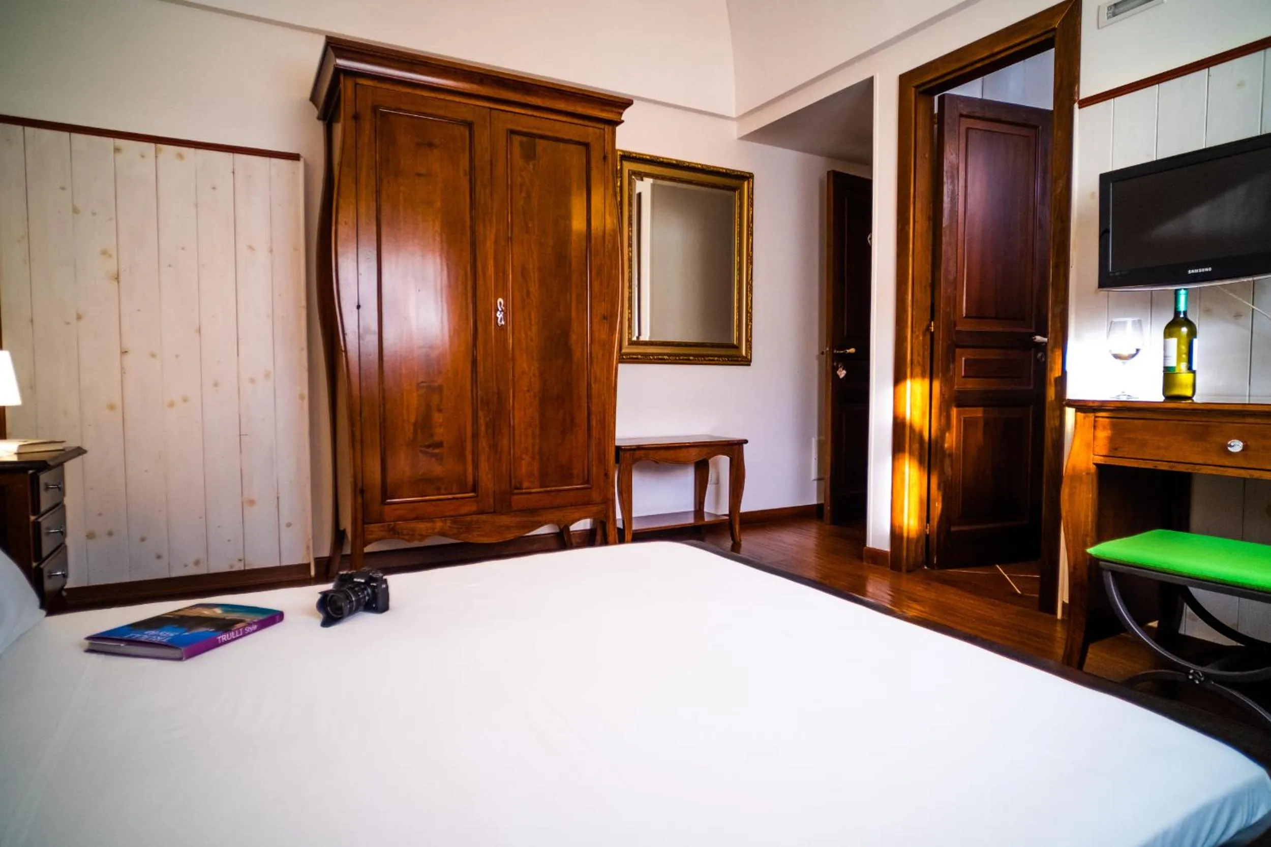 Bed in La Valle Del Cristallo Wellness & Charme