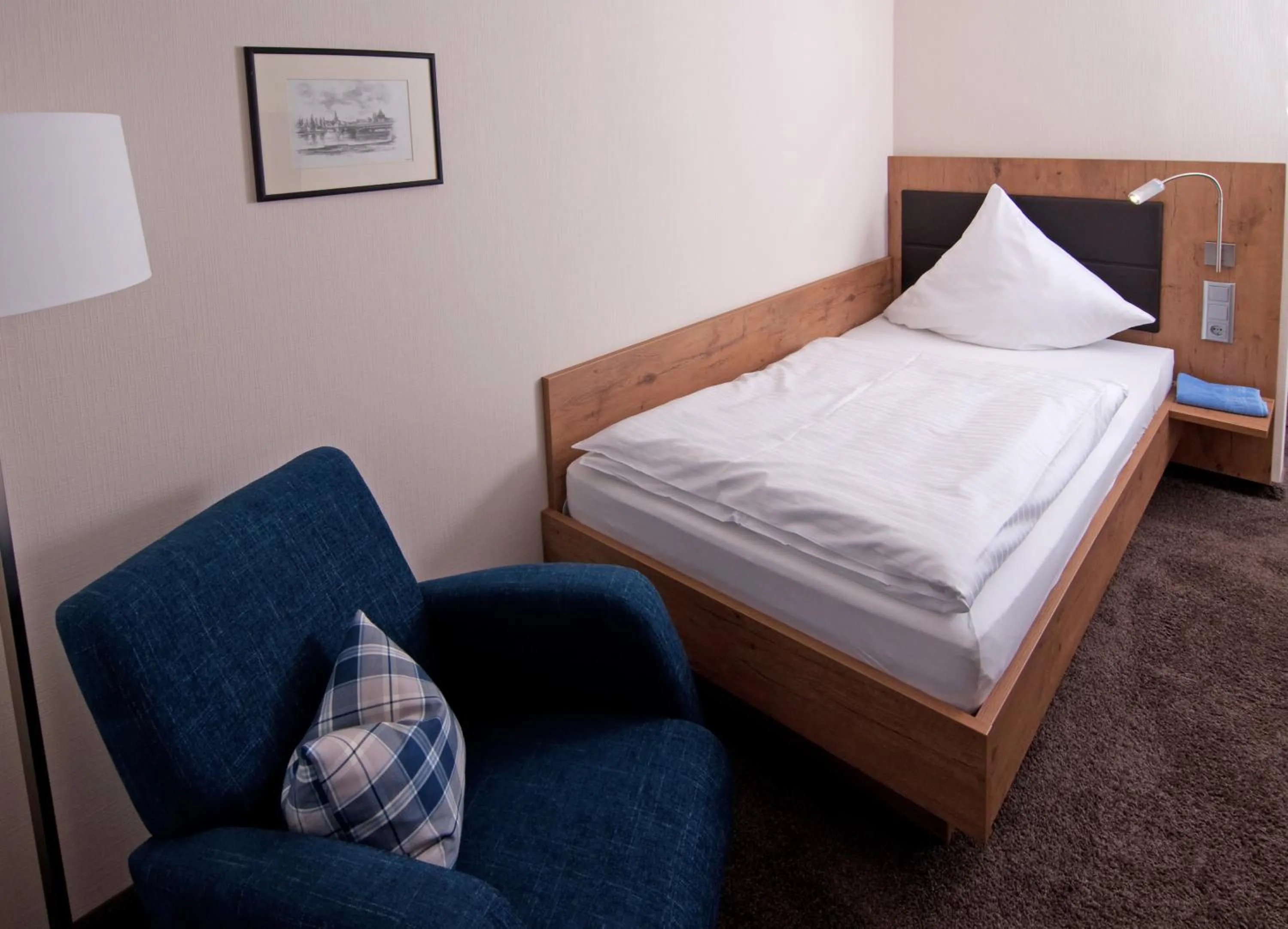 Photo of the whole room, Bed in Gasthof Landhotel Hirsch