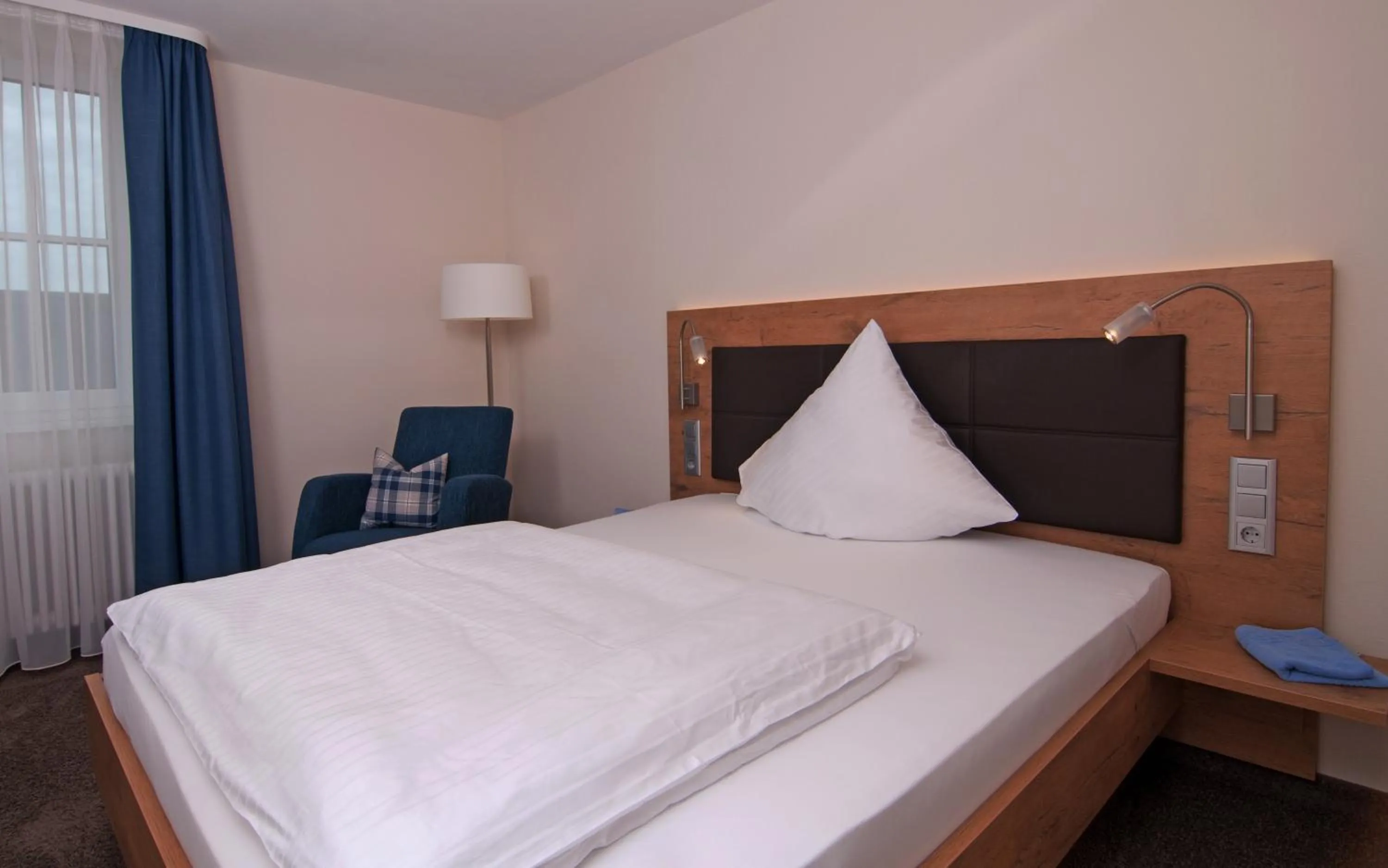 Photo of the whole room, Bed in Gasthof Landhotel Hirsch