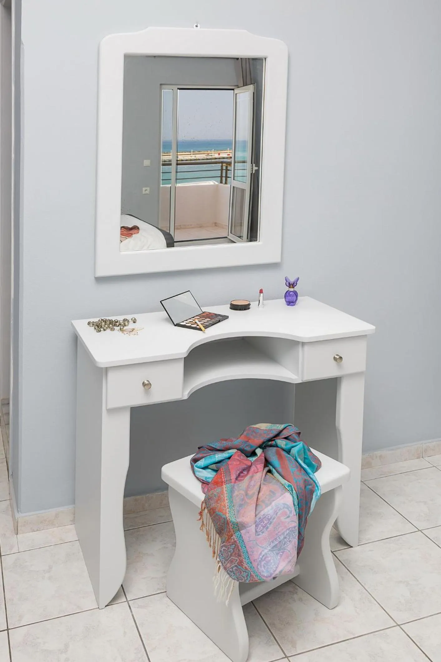 Decorative detail in Sole Mare Seaside Apartments