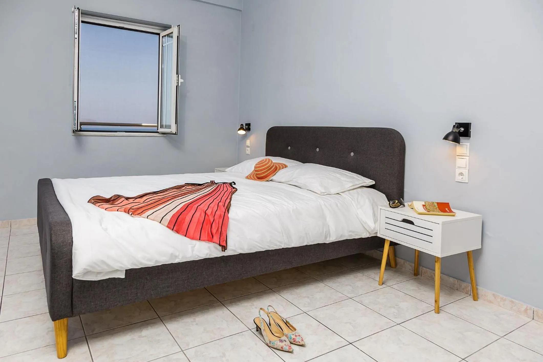 Bedroom in Sole Mare Seaside Apartments