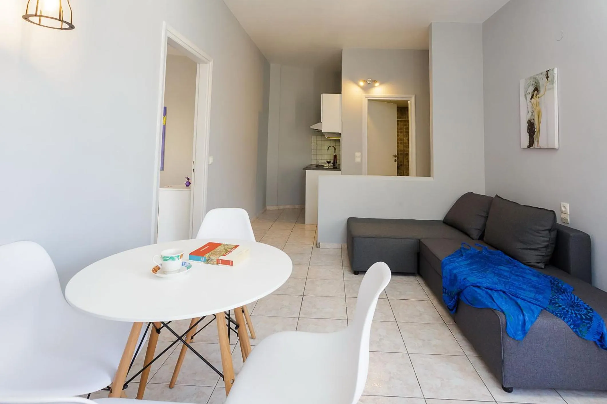 Living room in Sole Mare Seaside Apartments