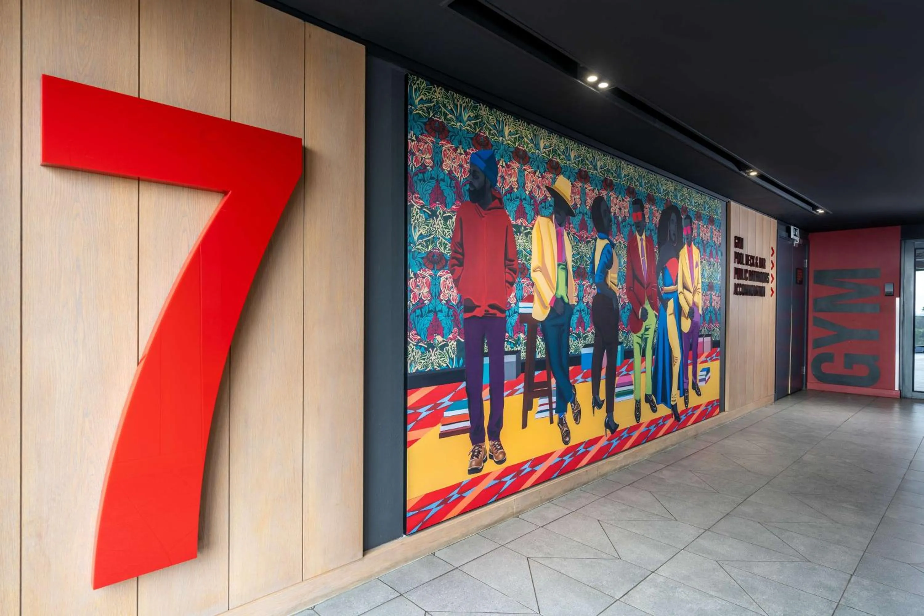 Property building in Radisson RED Hotel Johannesburg Rosebank