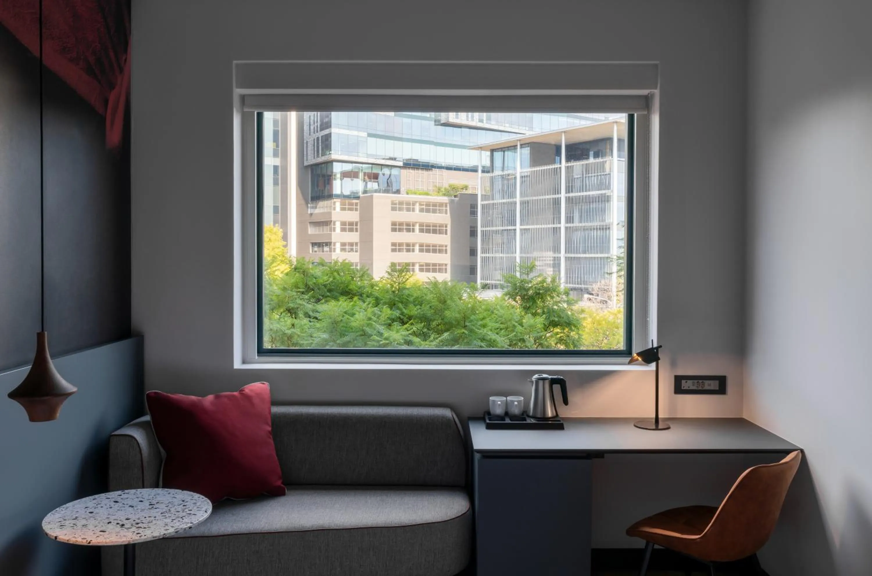 Seating area in Radisson RED Hotel Johannesburg Rosebank