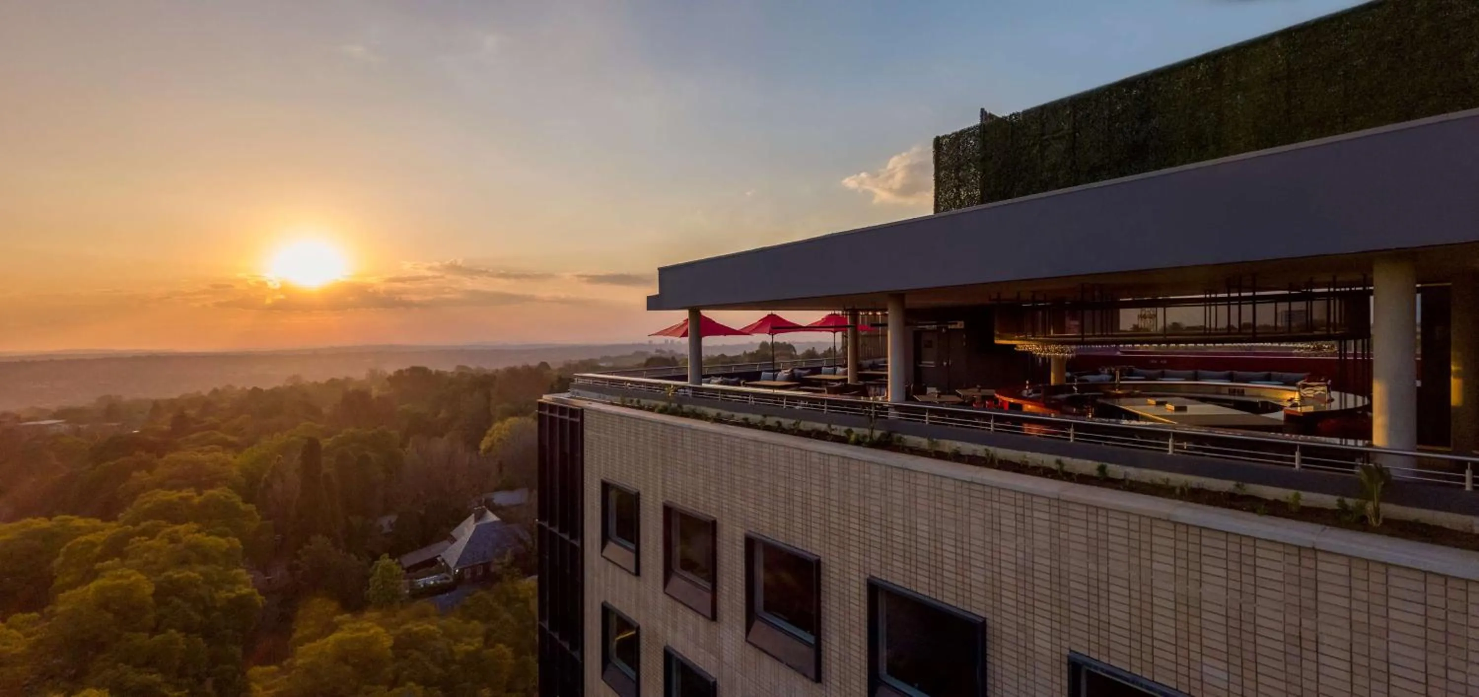 Property building in Radisson RED Hotel Johannesburg Rosebank