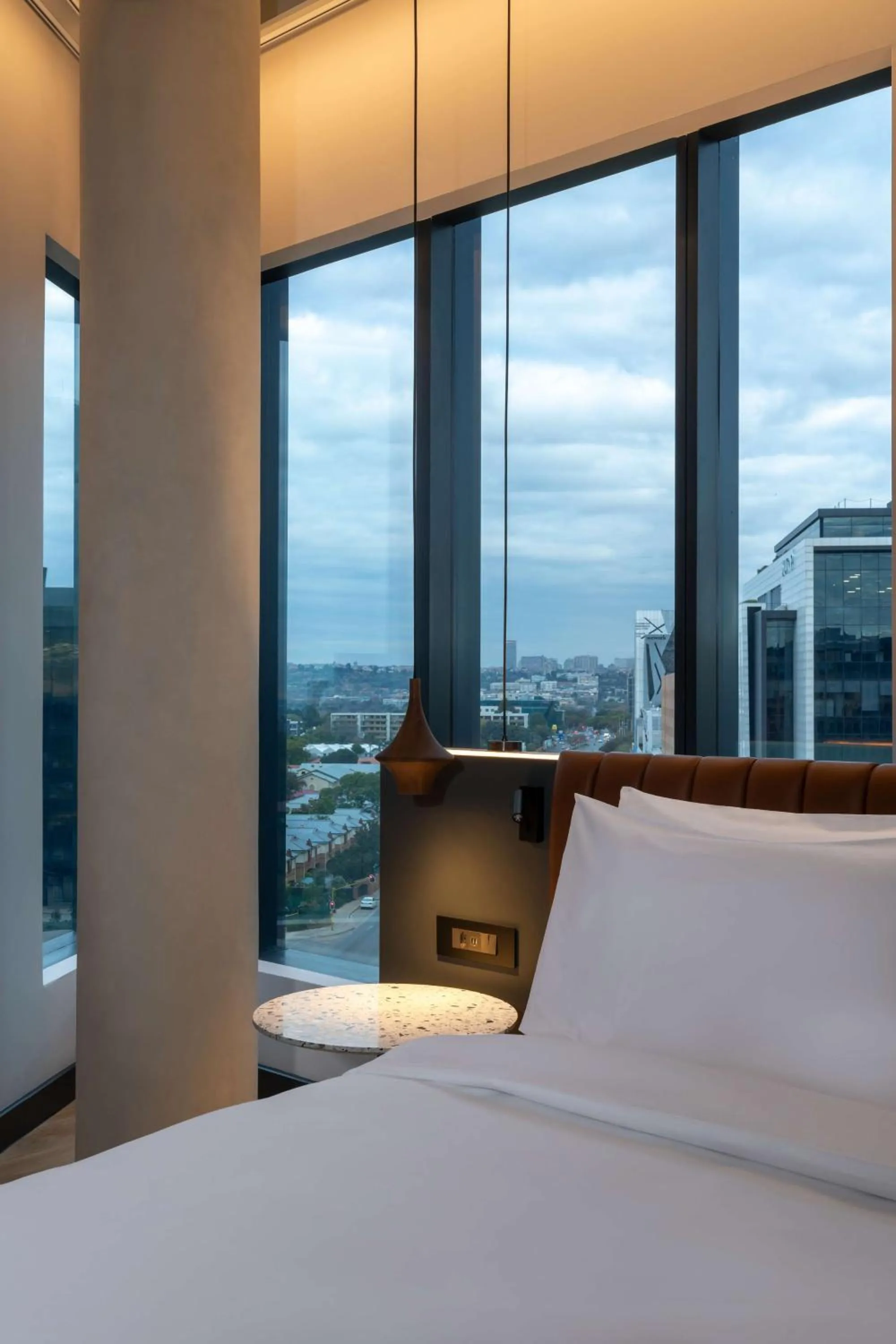 Bed in Radisson RED Hotel Johannesburg Rosebank