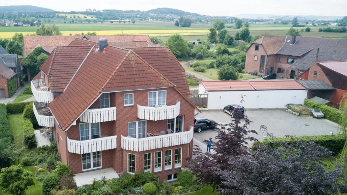 Bird's eye view in Landgasthaus Fischer