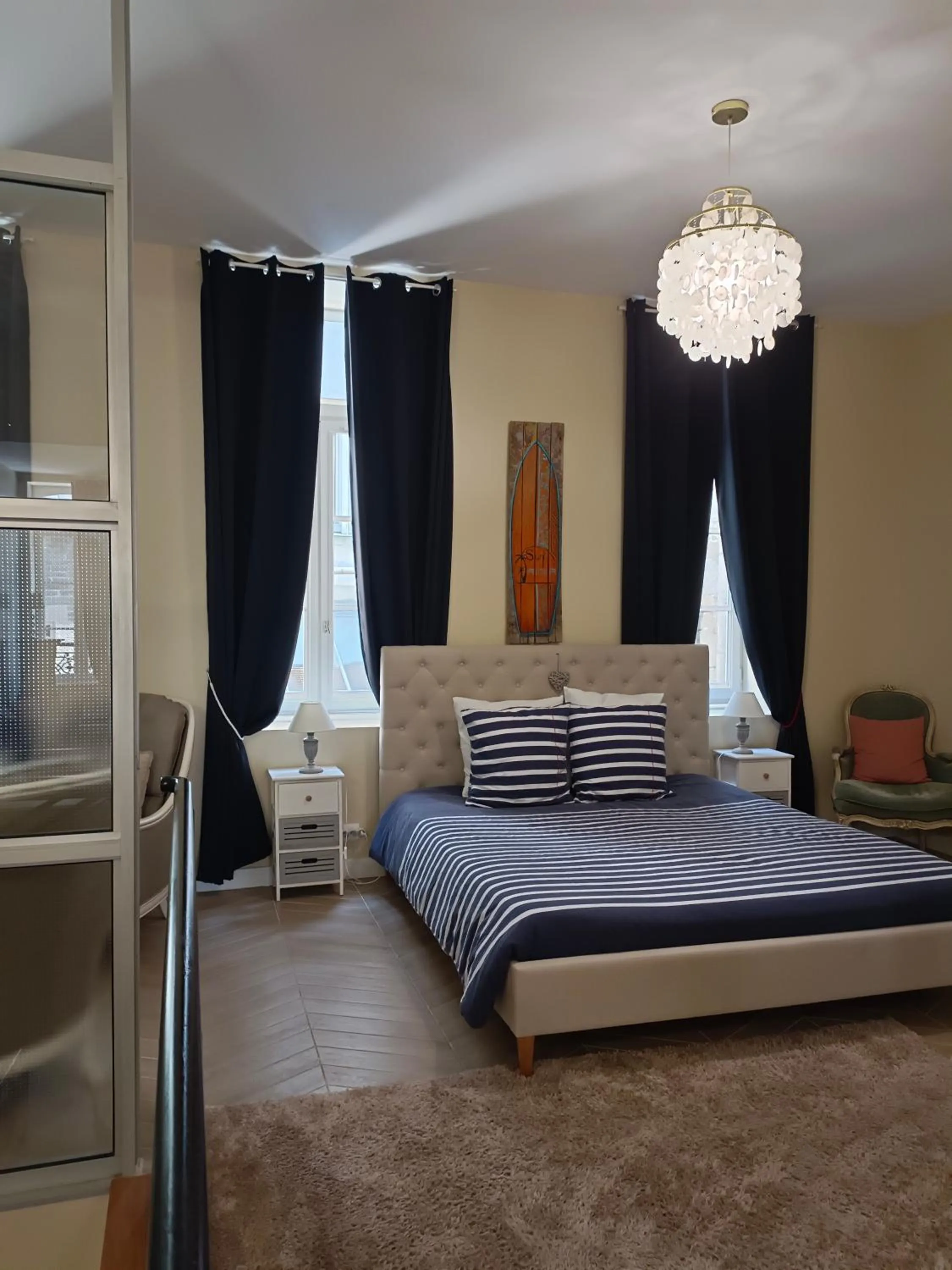 Bed in Duc de Bretagne Luxury Apparthotel