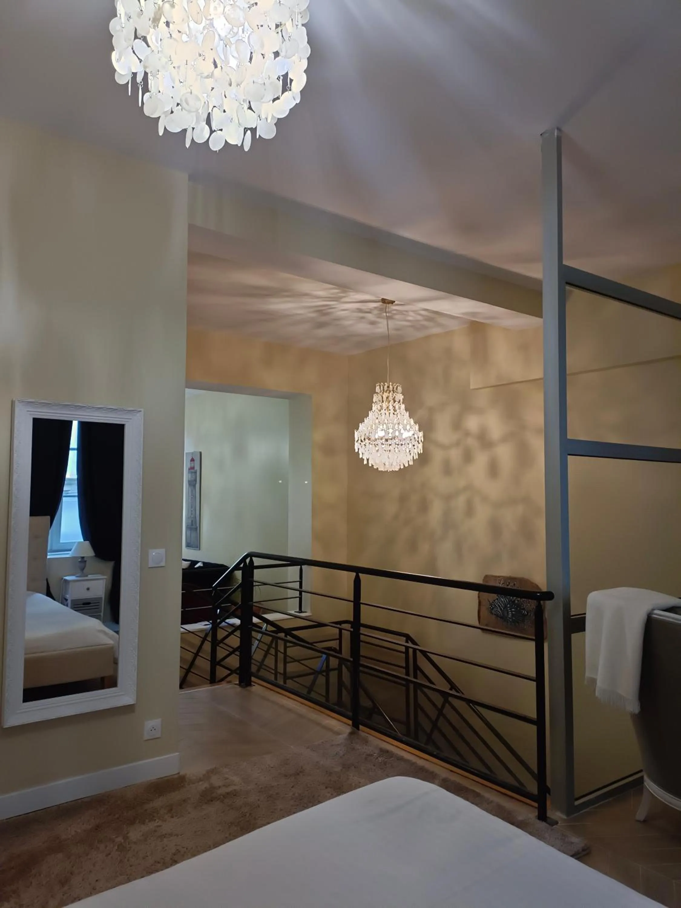 Bed in Duc de Bretagne Luxury Apparthotel