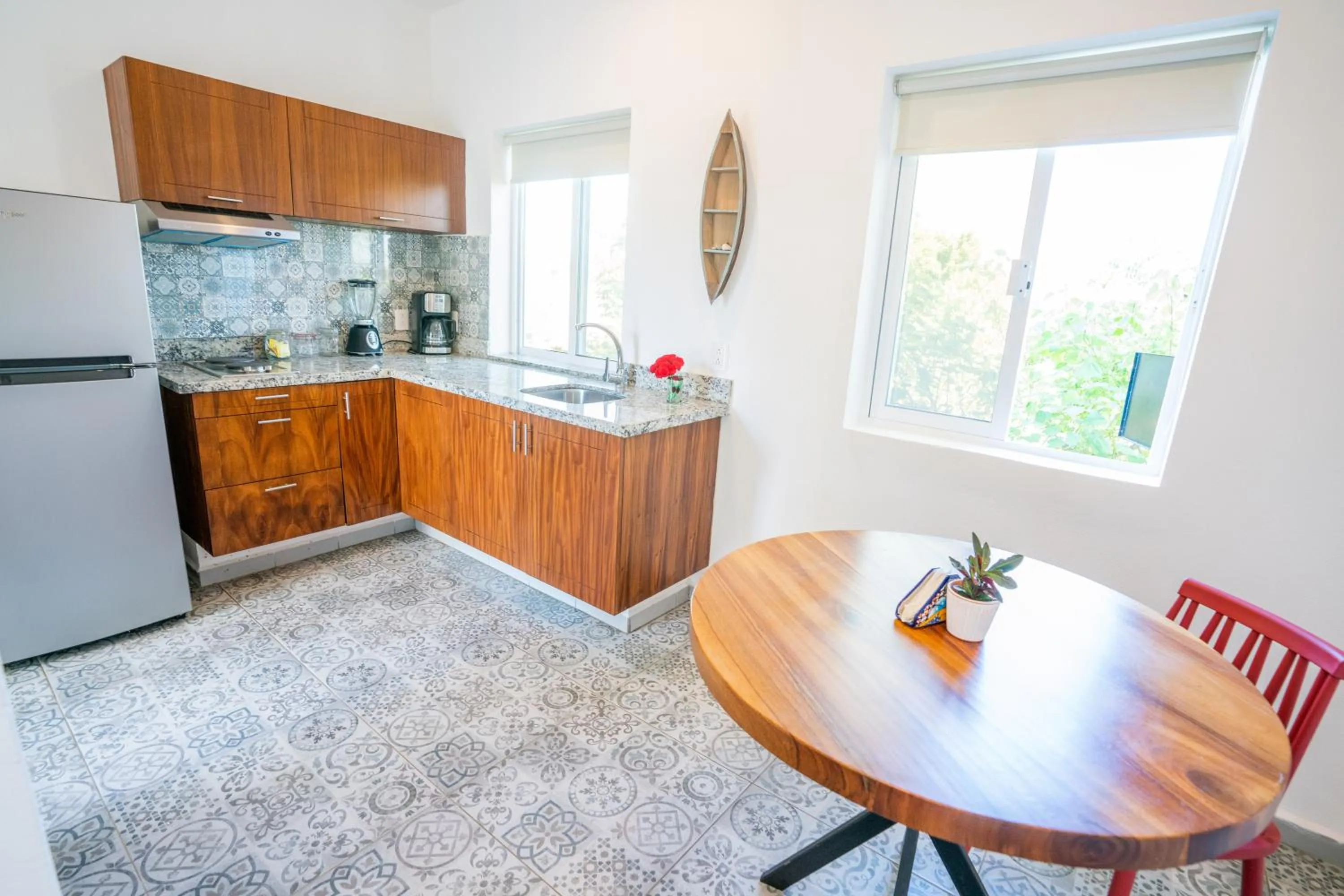 Kitchen or kitchenette in Viajero Sayulita Hostel