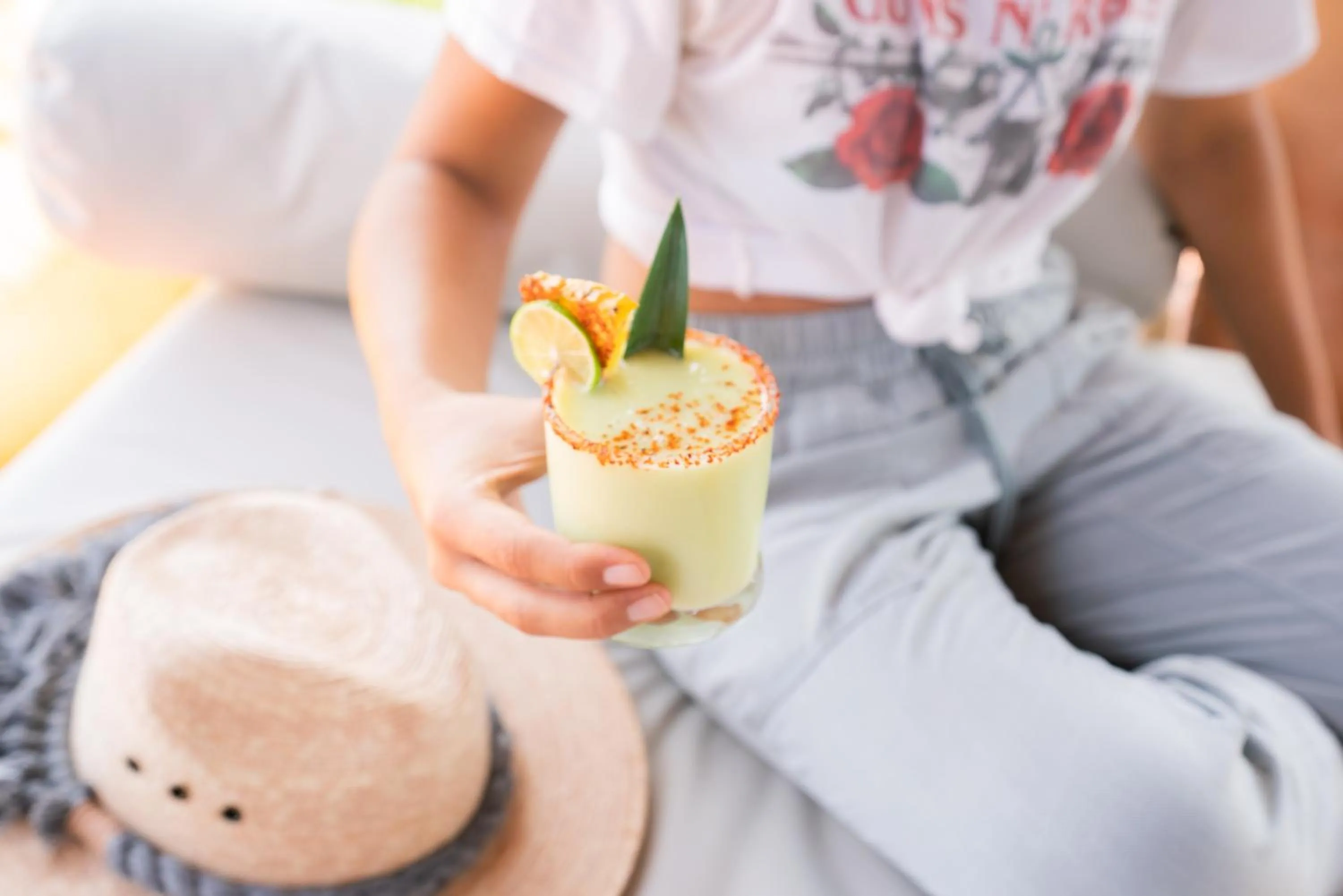 Food and drinks in Viajero Sayulita Hostel