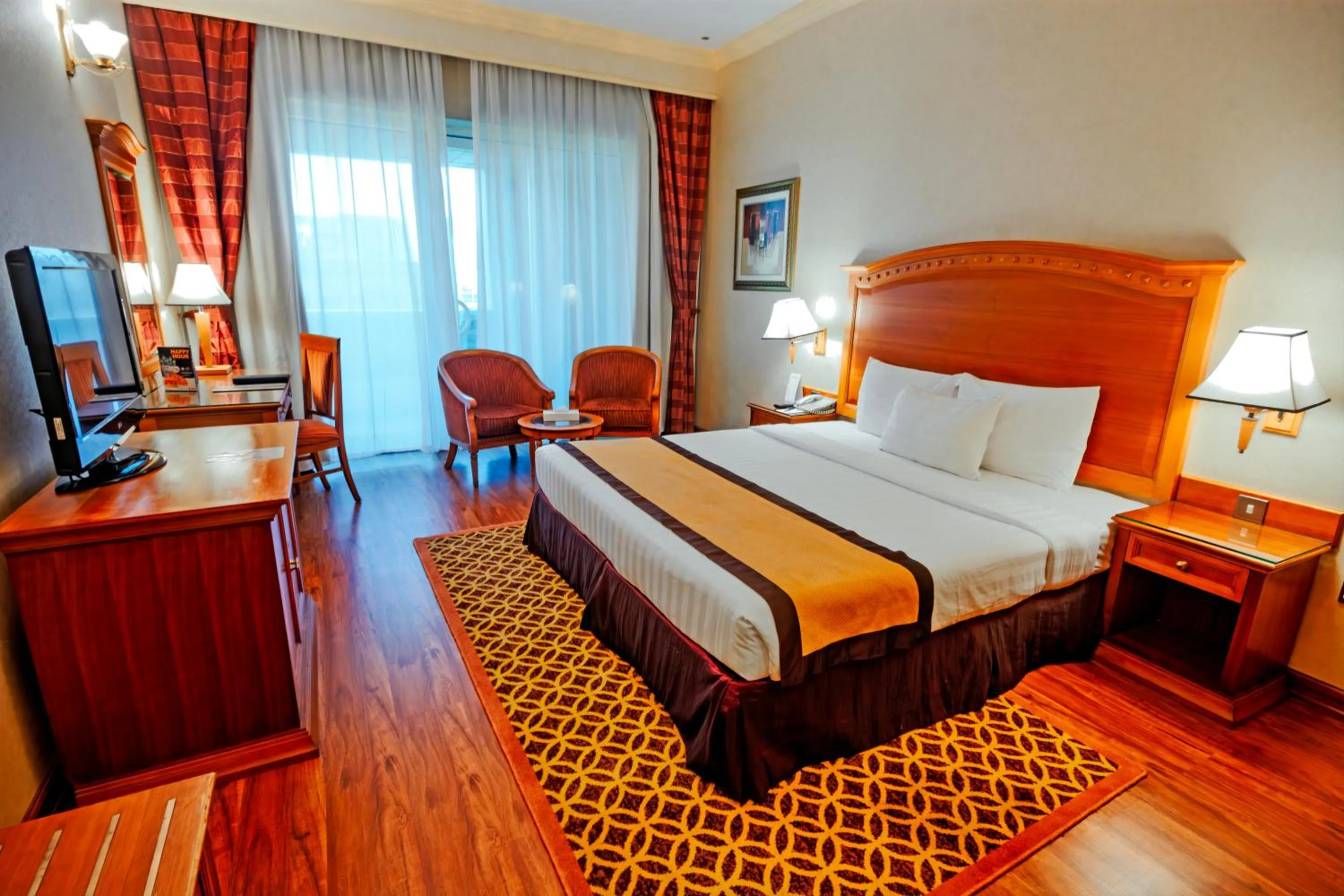 Bed in Avenue Hotel Dubai