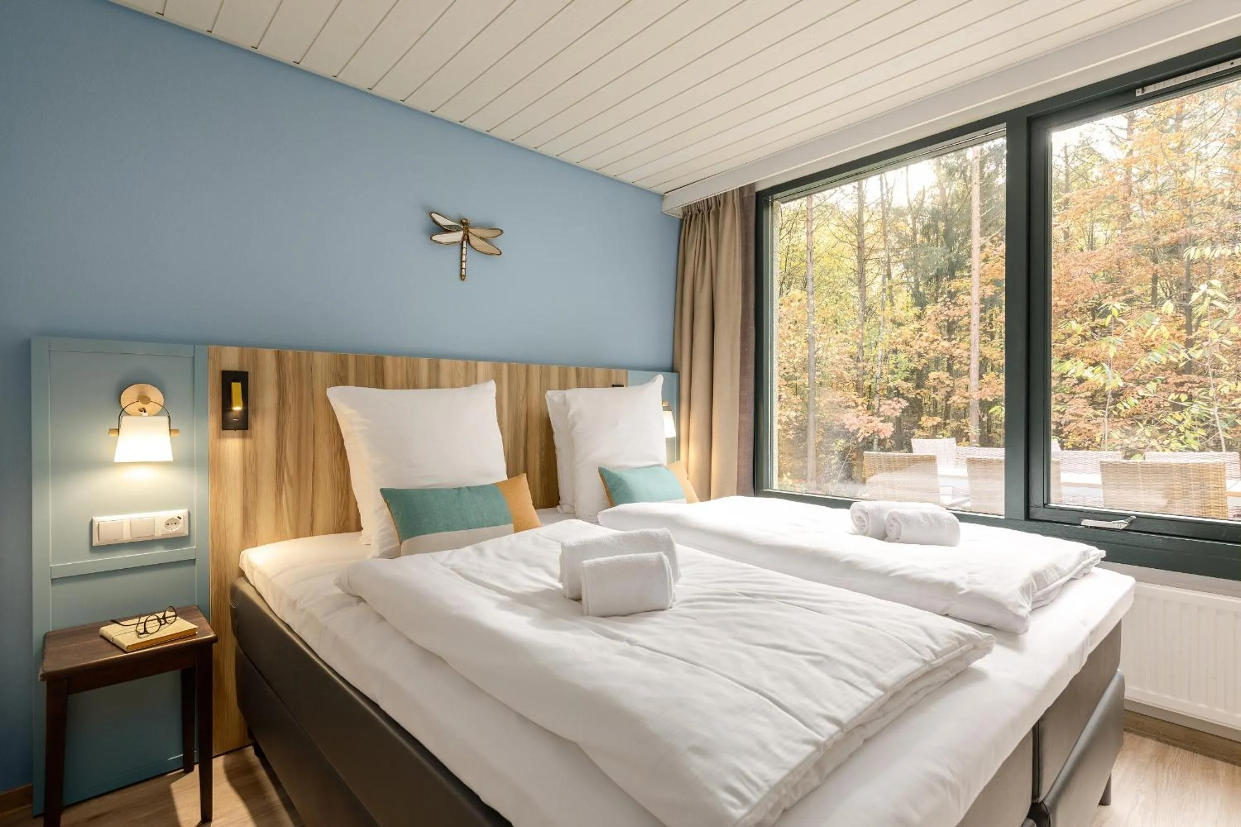 Bedroom, Bed in Center Parcs Bispinger Lüneburger Heide