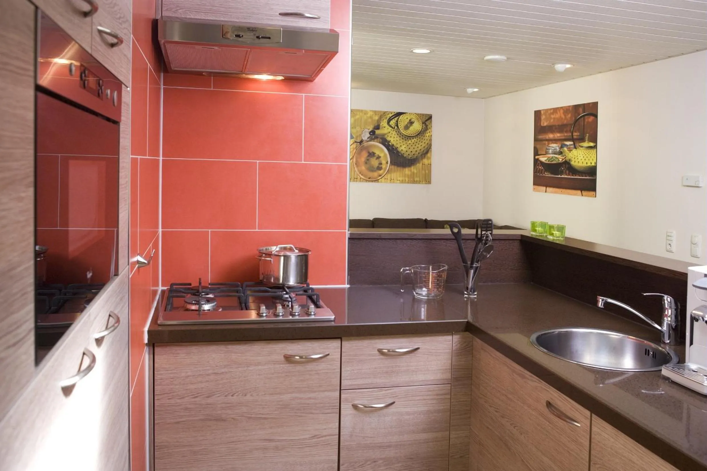 Kitchen or kitchenette in Center Parcs Bispinger Lüneburger Heide