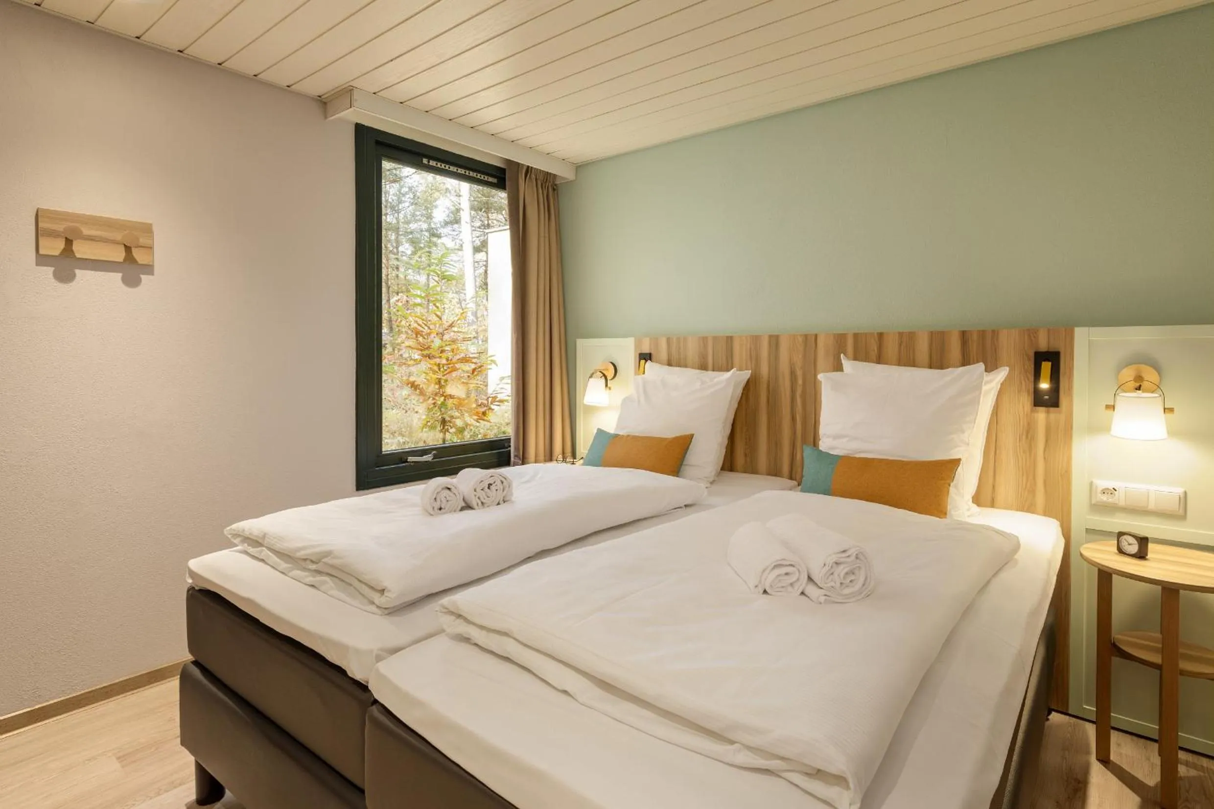 Bedroom, Bed in Center Parcs Bispinger Lüneburger Heide