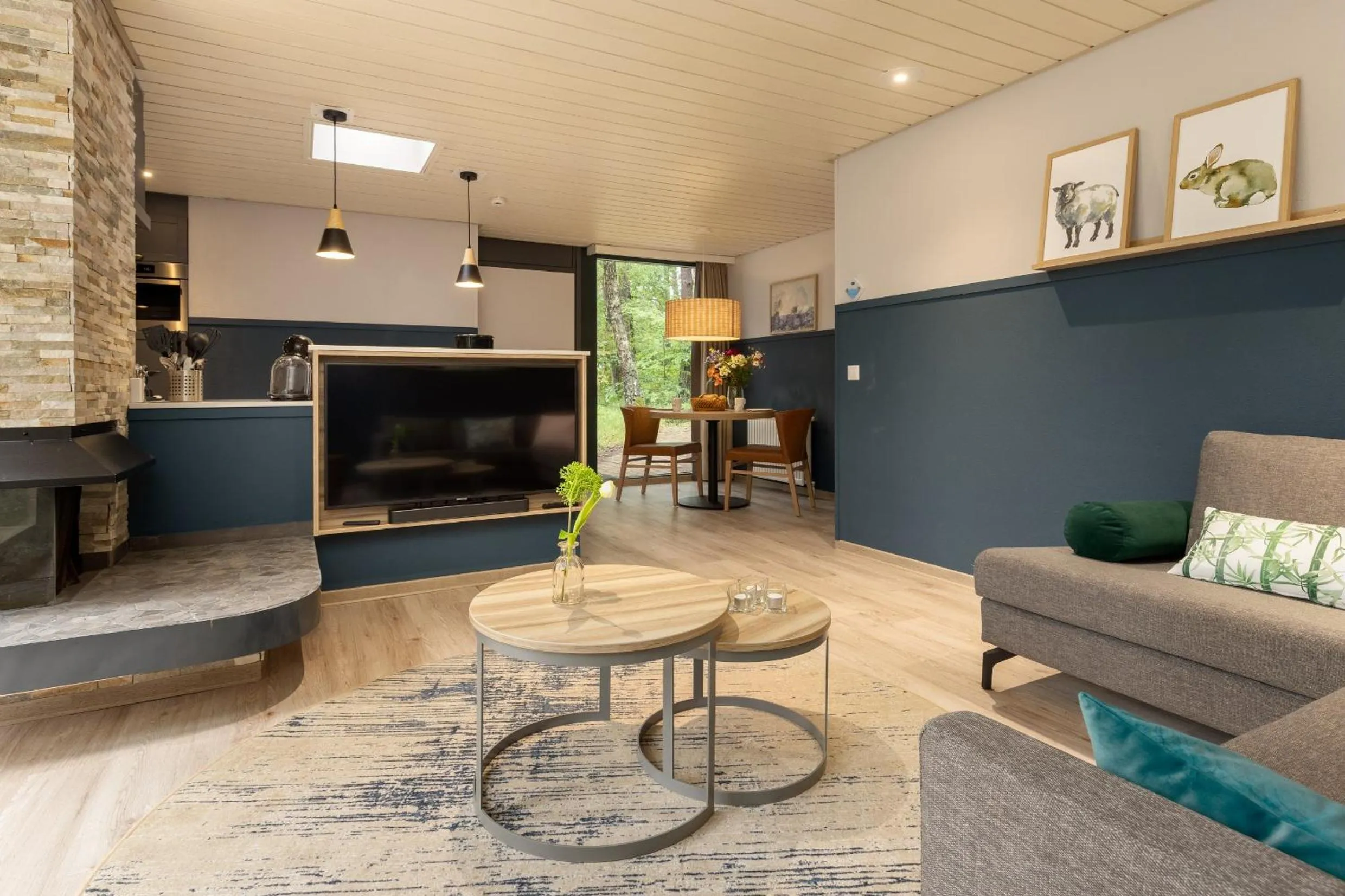 Living room in Center Parcs Bispinger Lüneburger Heide