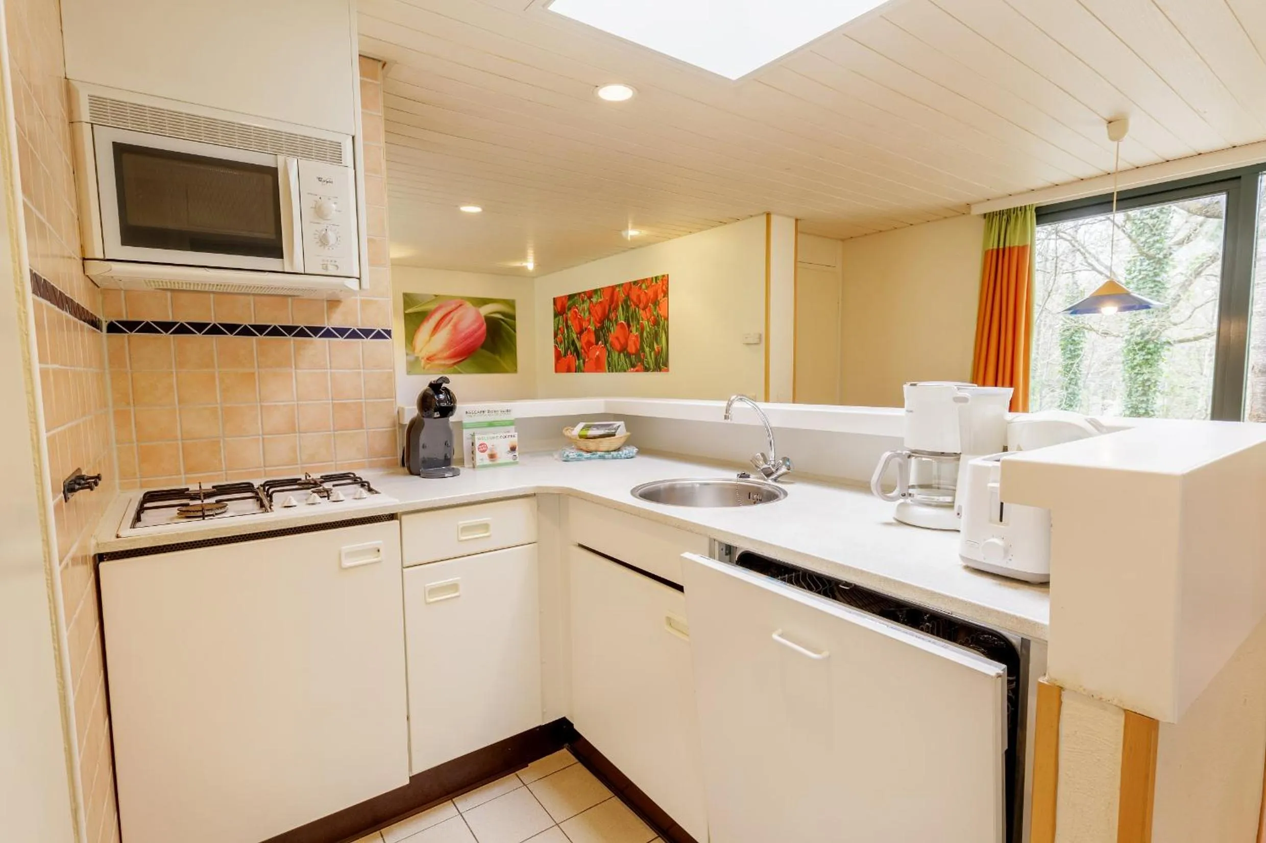 Kitchen or kitchenette in Center Parcs Bispinger Lüneburger Heide