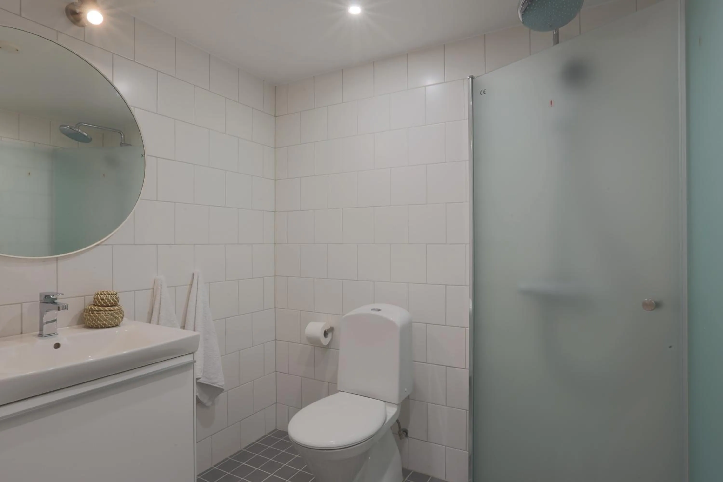 Shower in Foundry Hotel Apartments