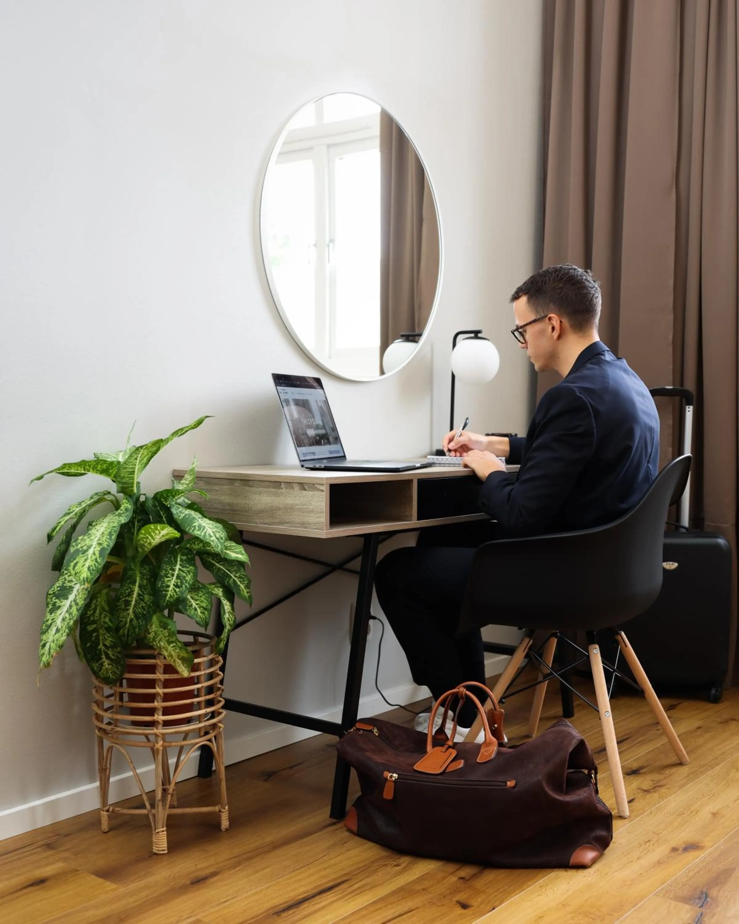 On site in Foundry Hotel Apartments