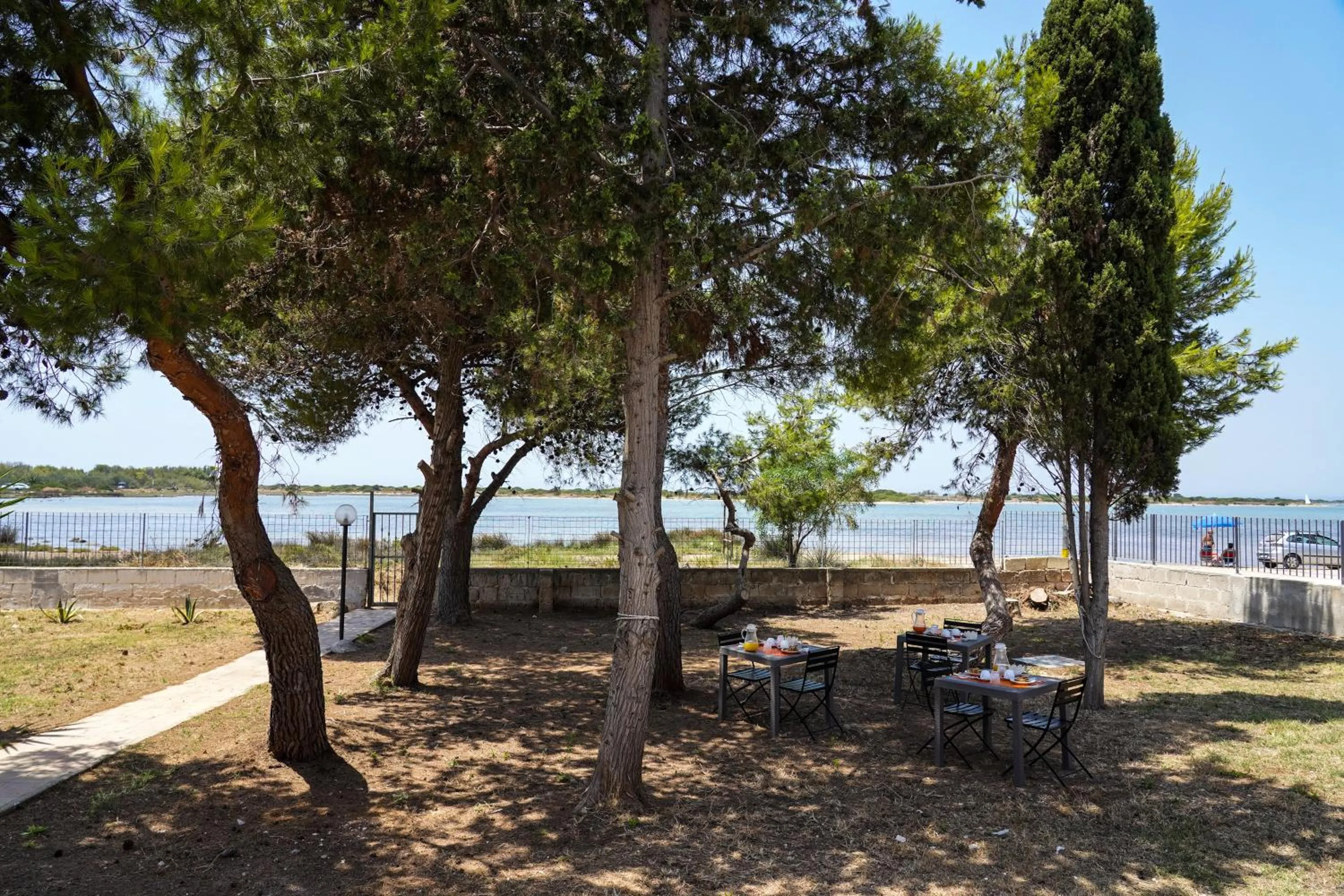 Garden in B&B La Penisola