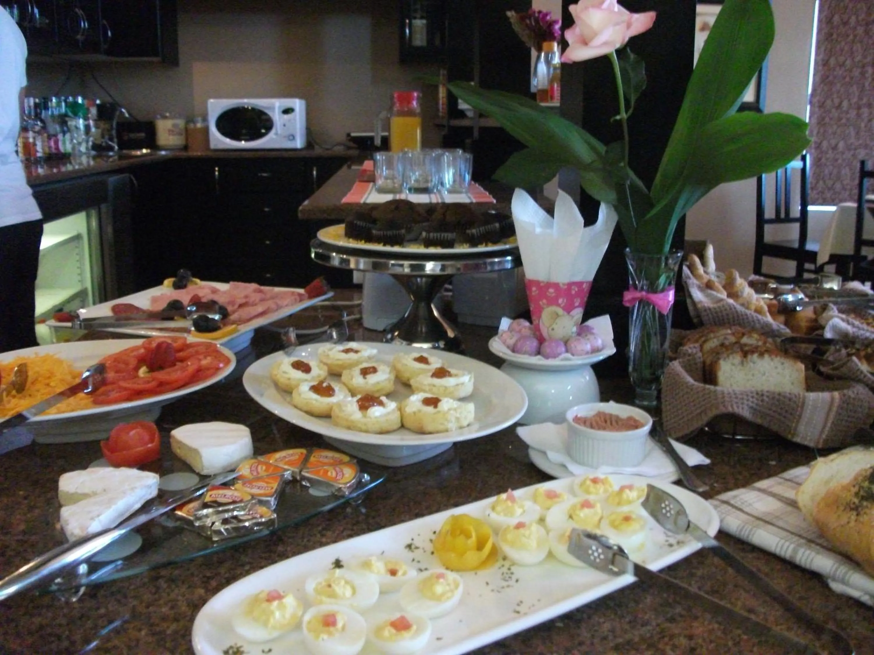 Food and drinks in The Lodge at Atlantic Beach