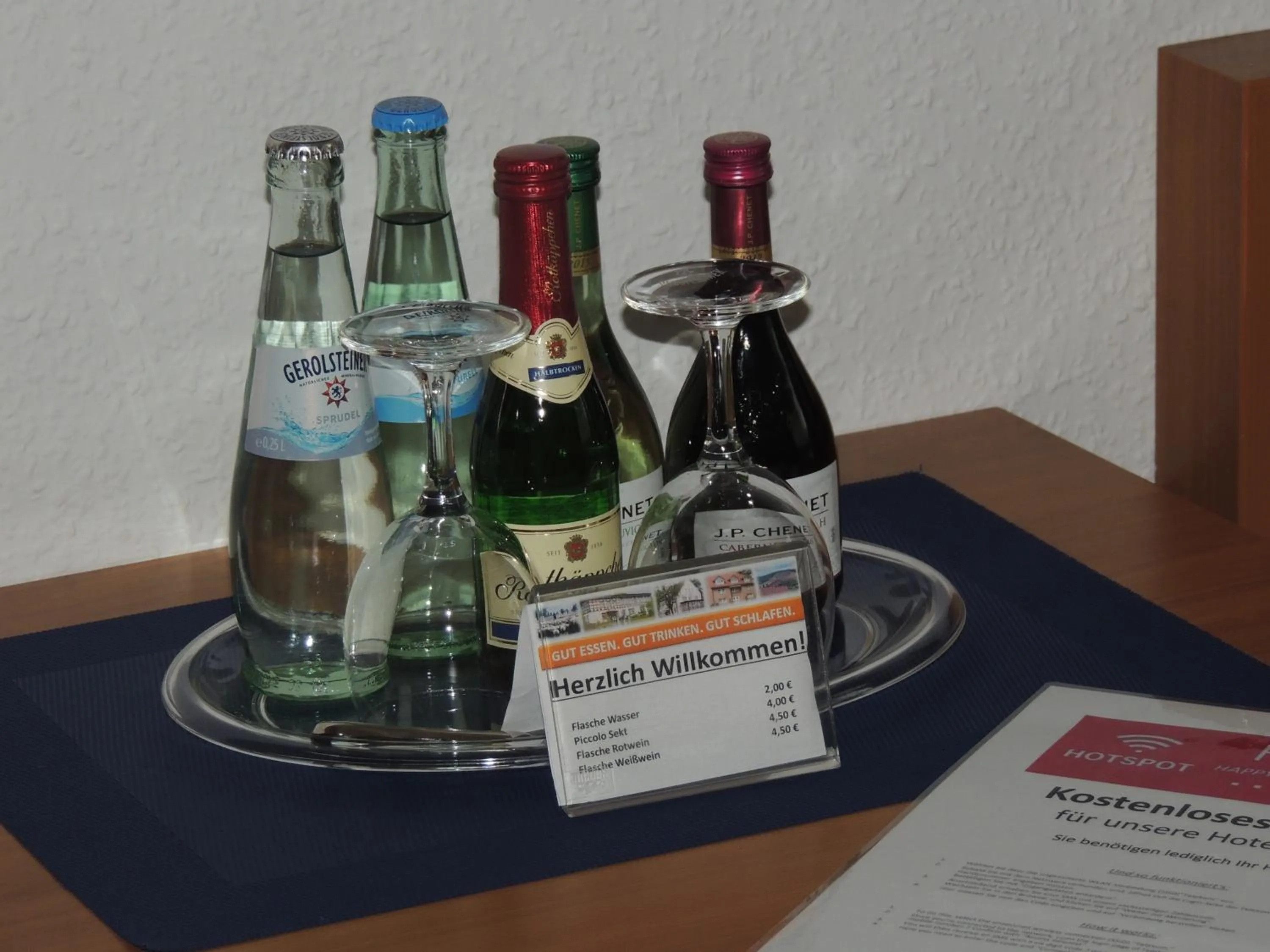Alcoholic drinks in Deutsches Haus Munster