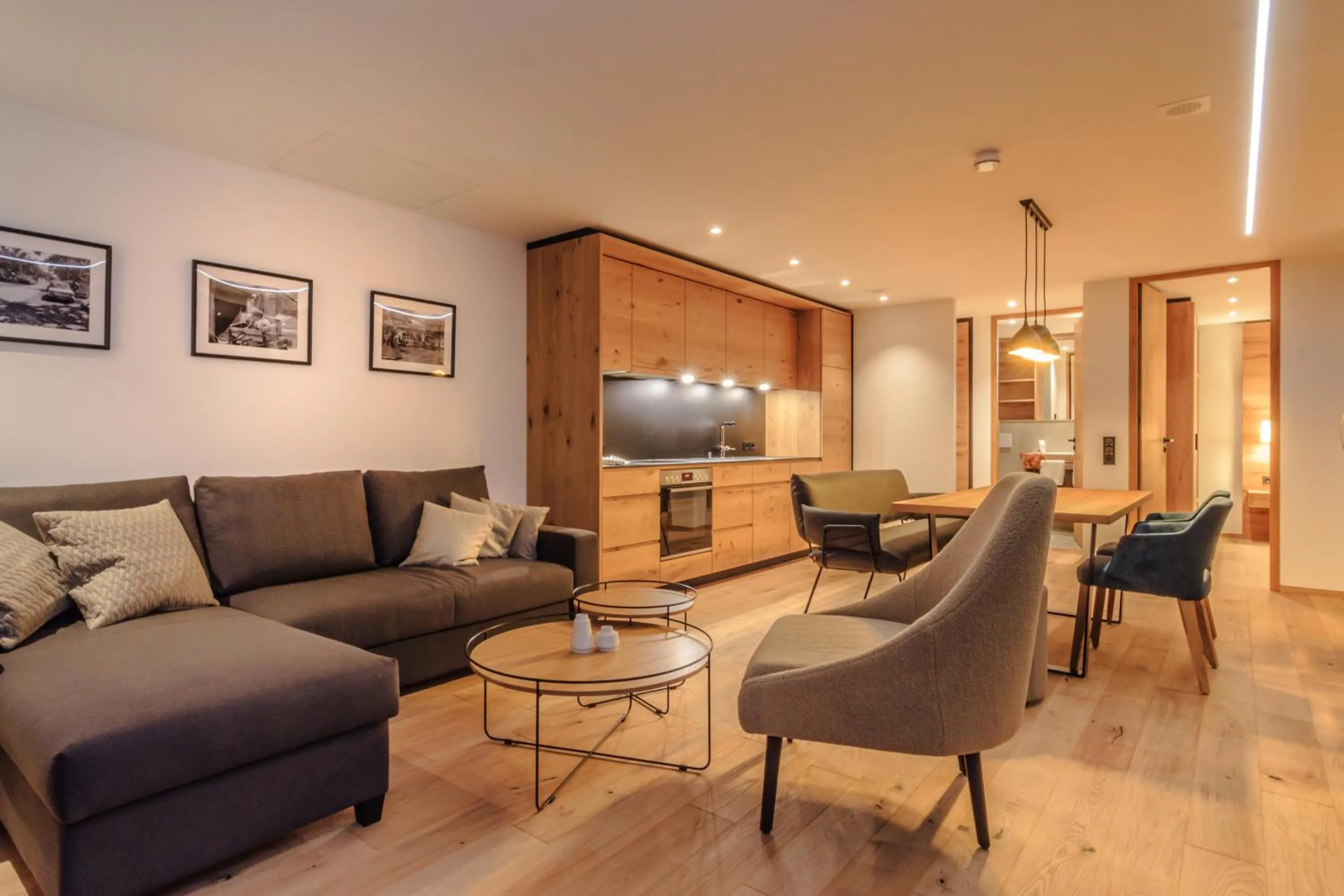 Living room in Wirthshof Hotel & Chalets