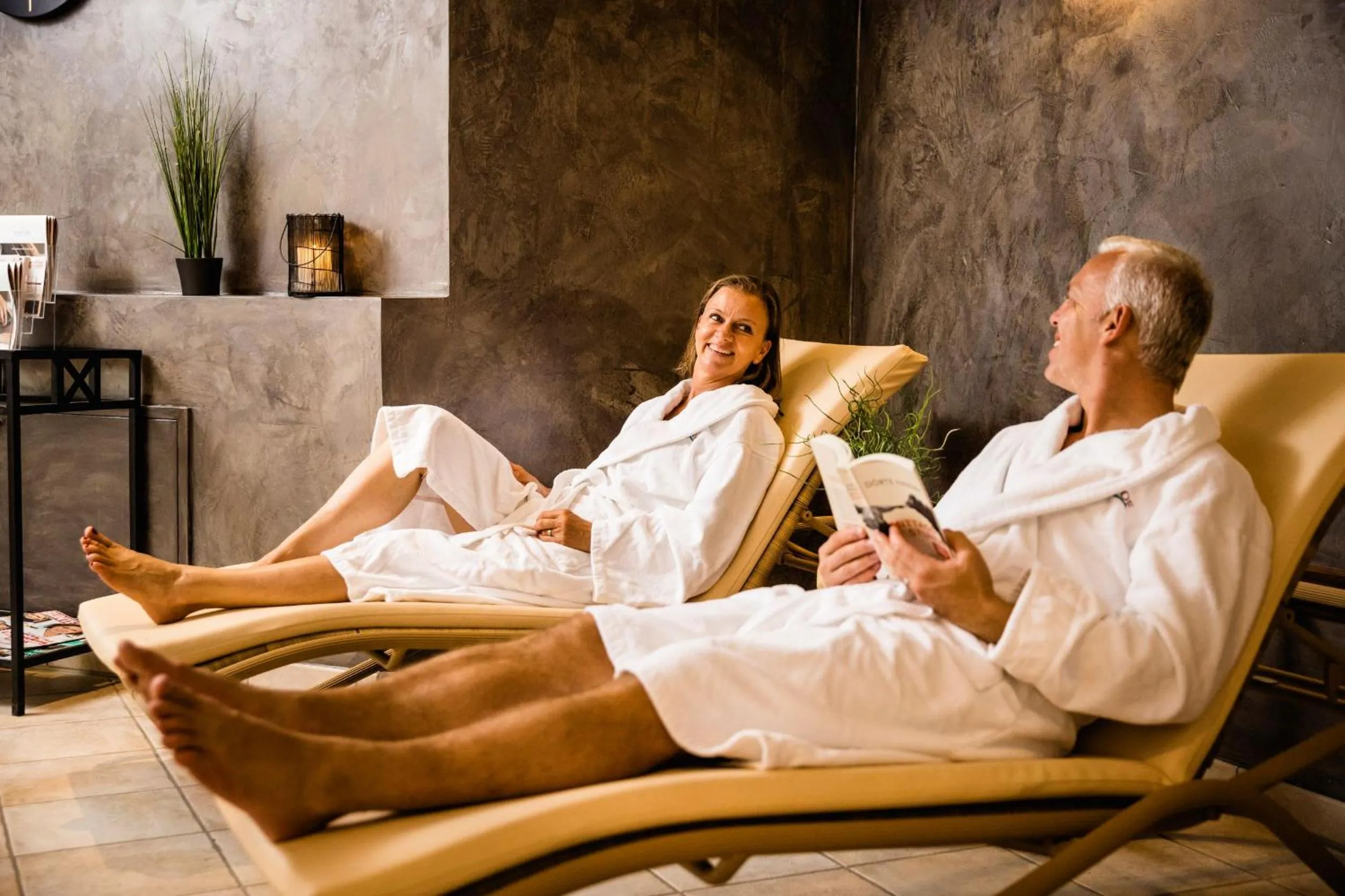 Sauna in Wirthshof Hotel & Chalets