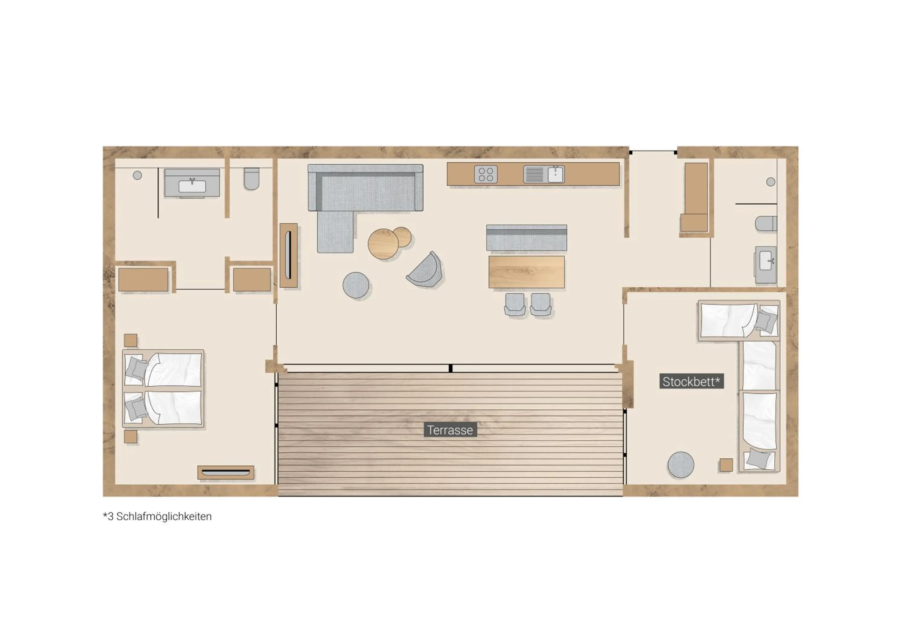 Floor plan in Wirthshof Hotel & Chalets