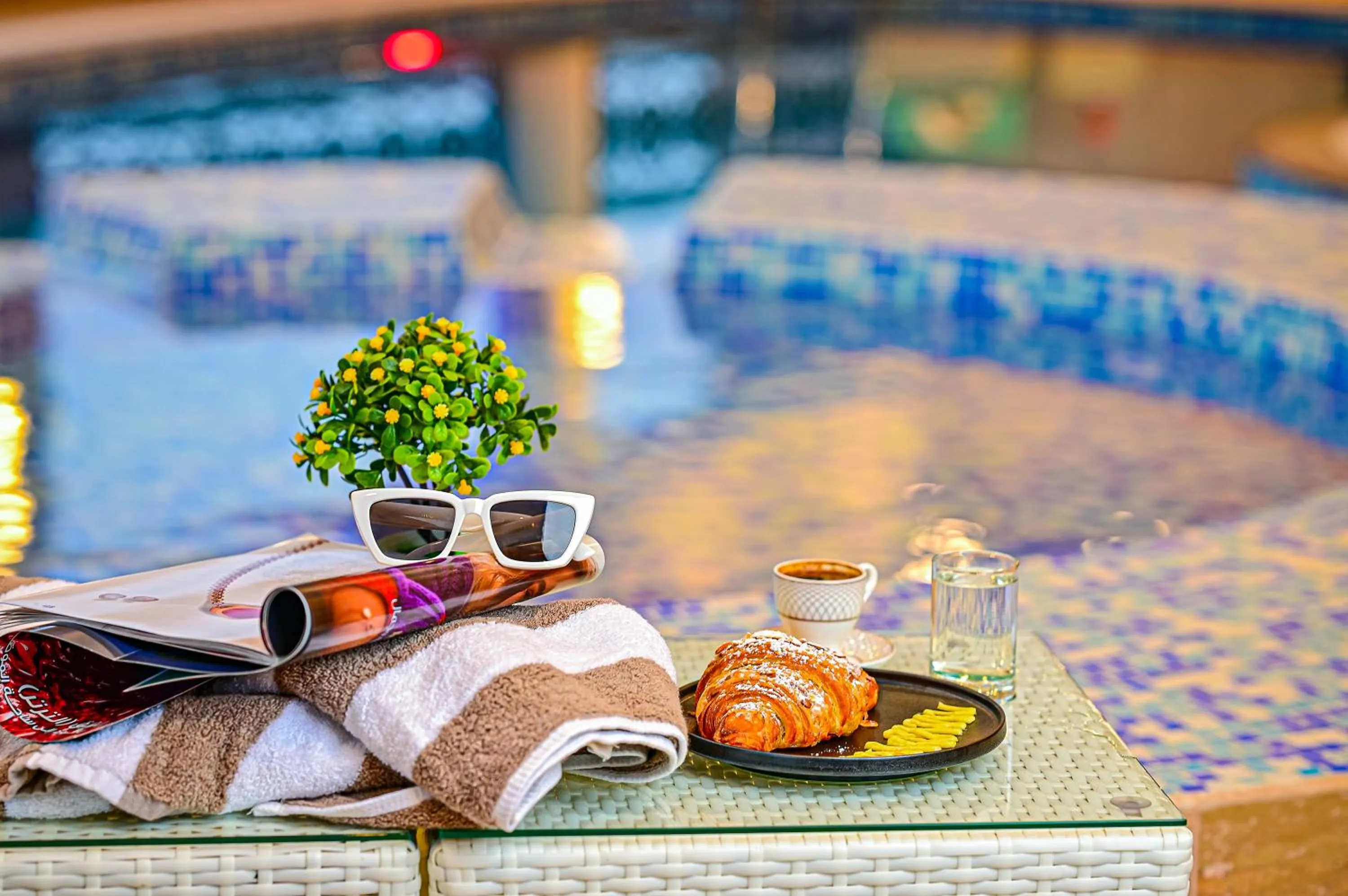 Pool view in Retaj Al Rayyan