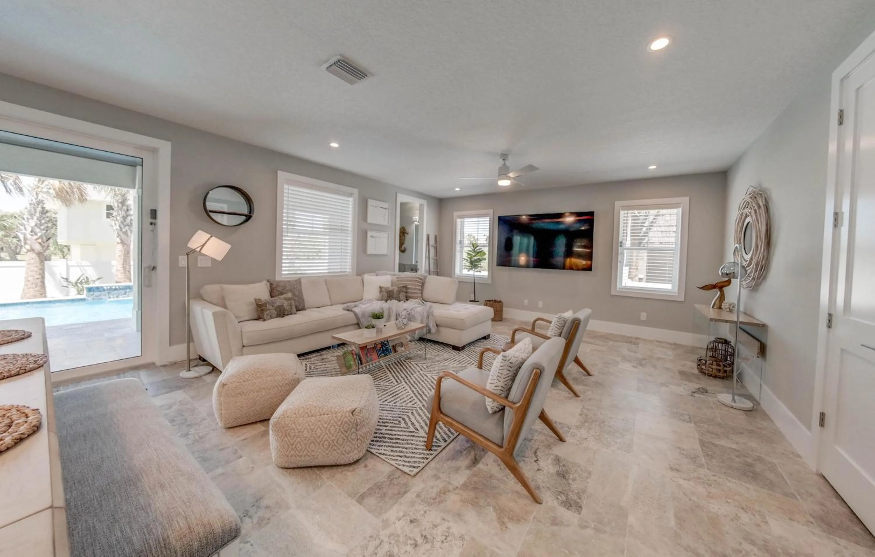 Villa Nautilus New Lux 3 Story Pool Hot Tub Home with Elevator- Steps away from the beach