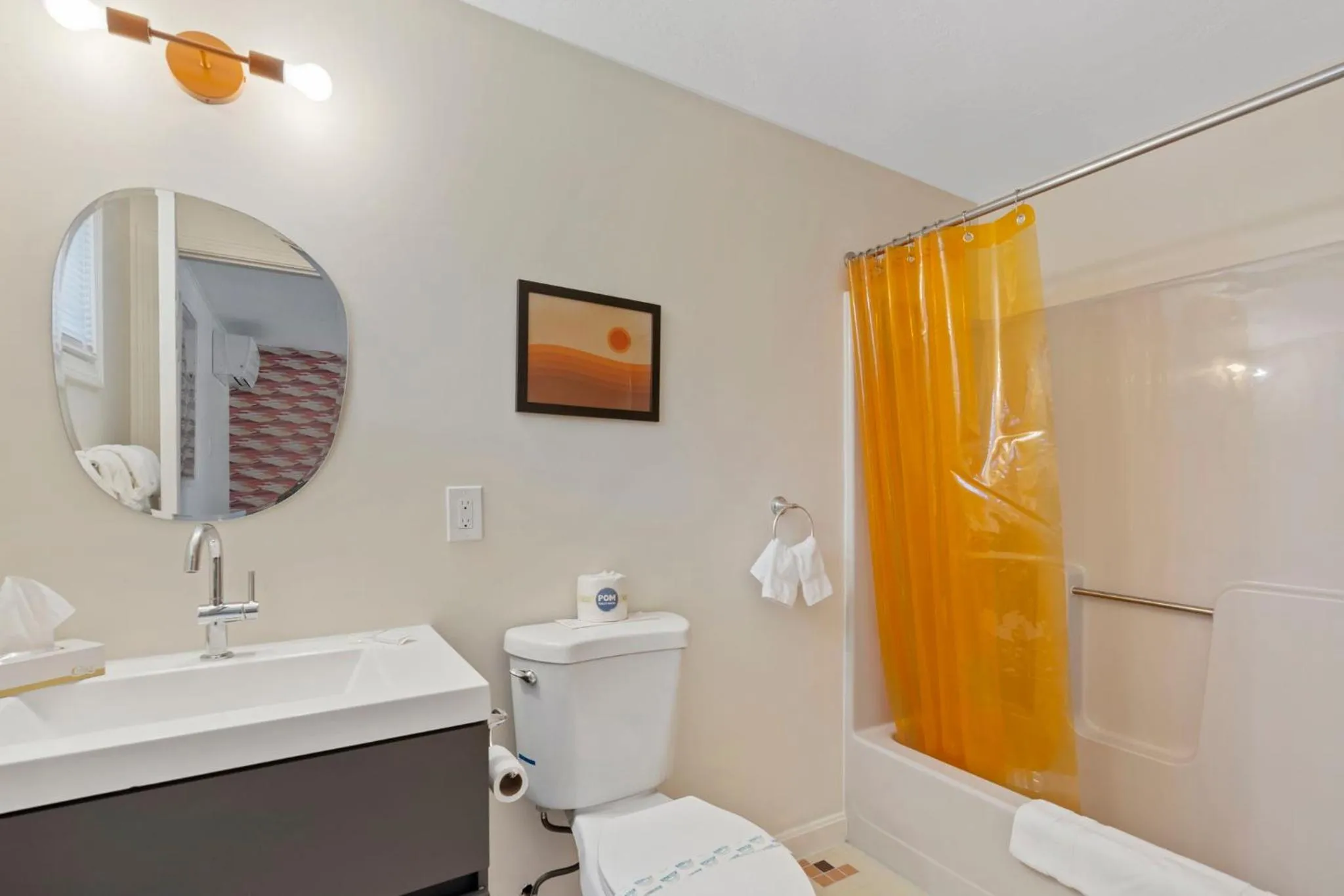 Bathroom in Wagon Wheel Motel