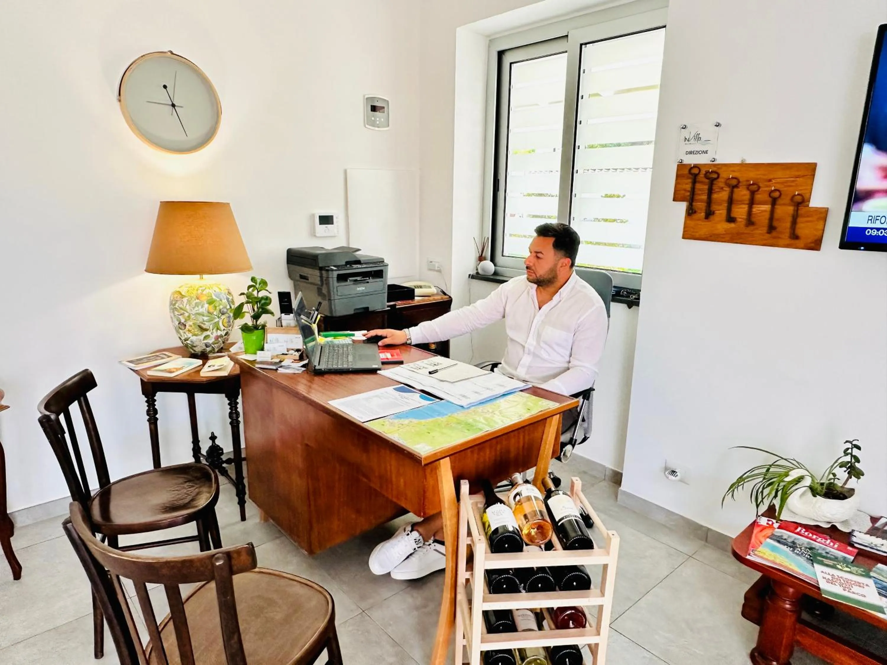 Lobby or reception in InVilla Bed&Breakfast - Quality Rooms