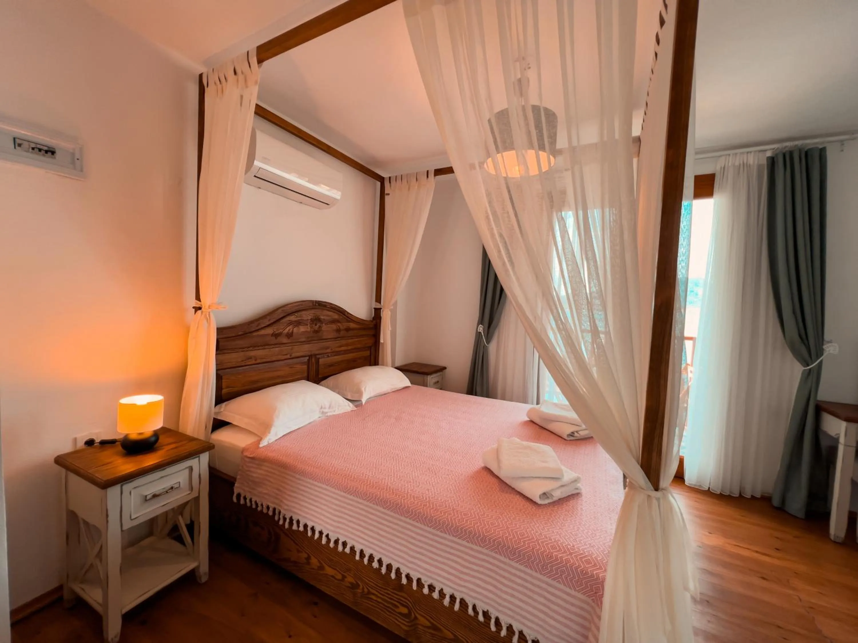 Bed in Alice Tatil Evi OTEL